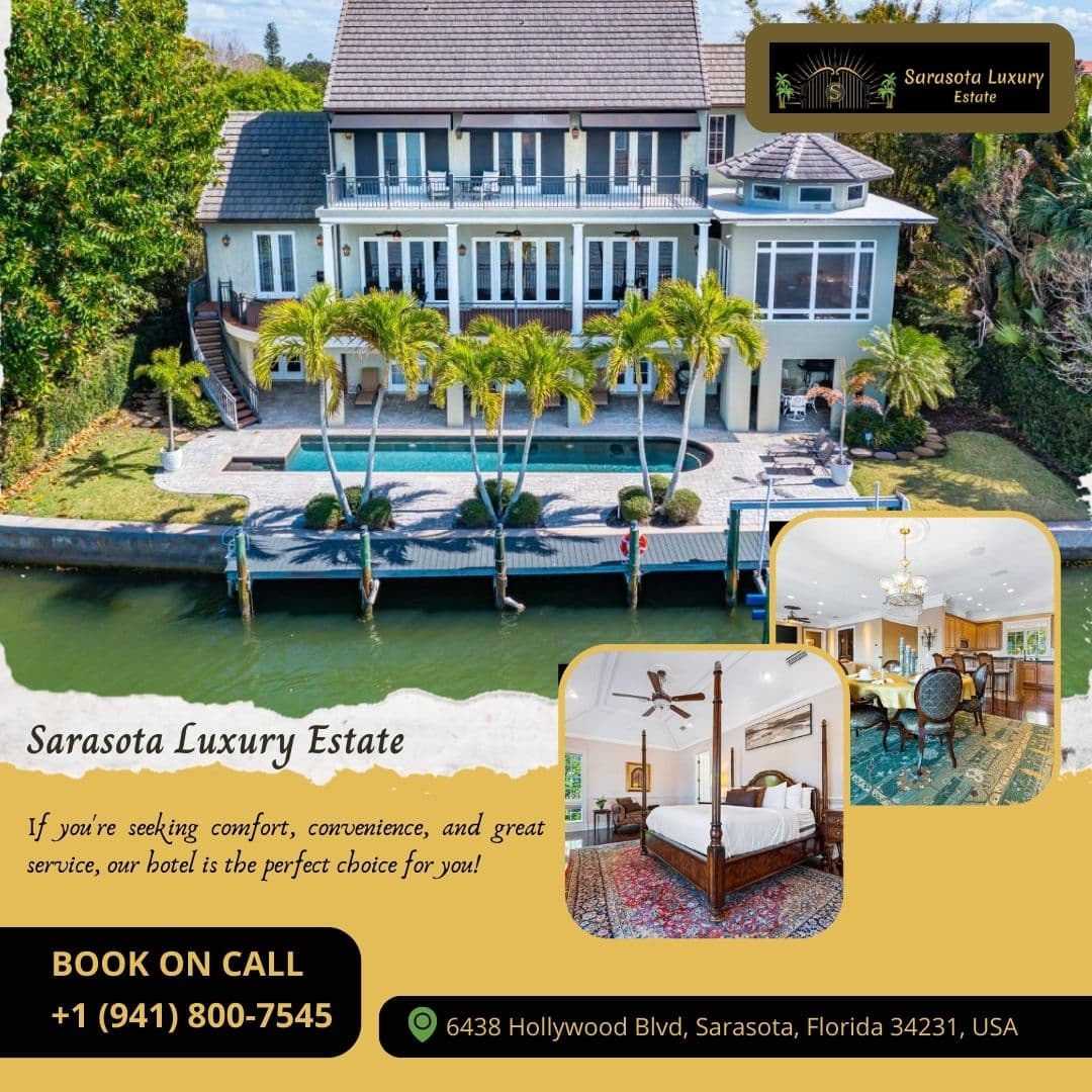 Sarasota Luxury Estate, Hotel in Gulf Gate Estates