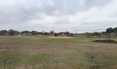 Public and tiny baseball field, Campsite in Olmos Park