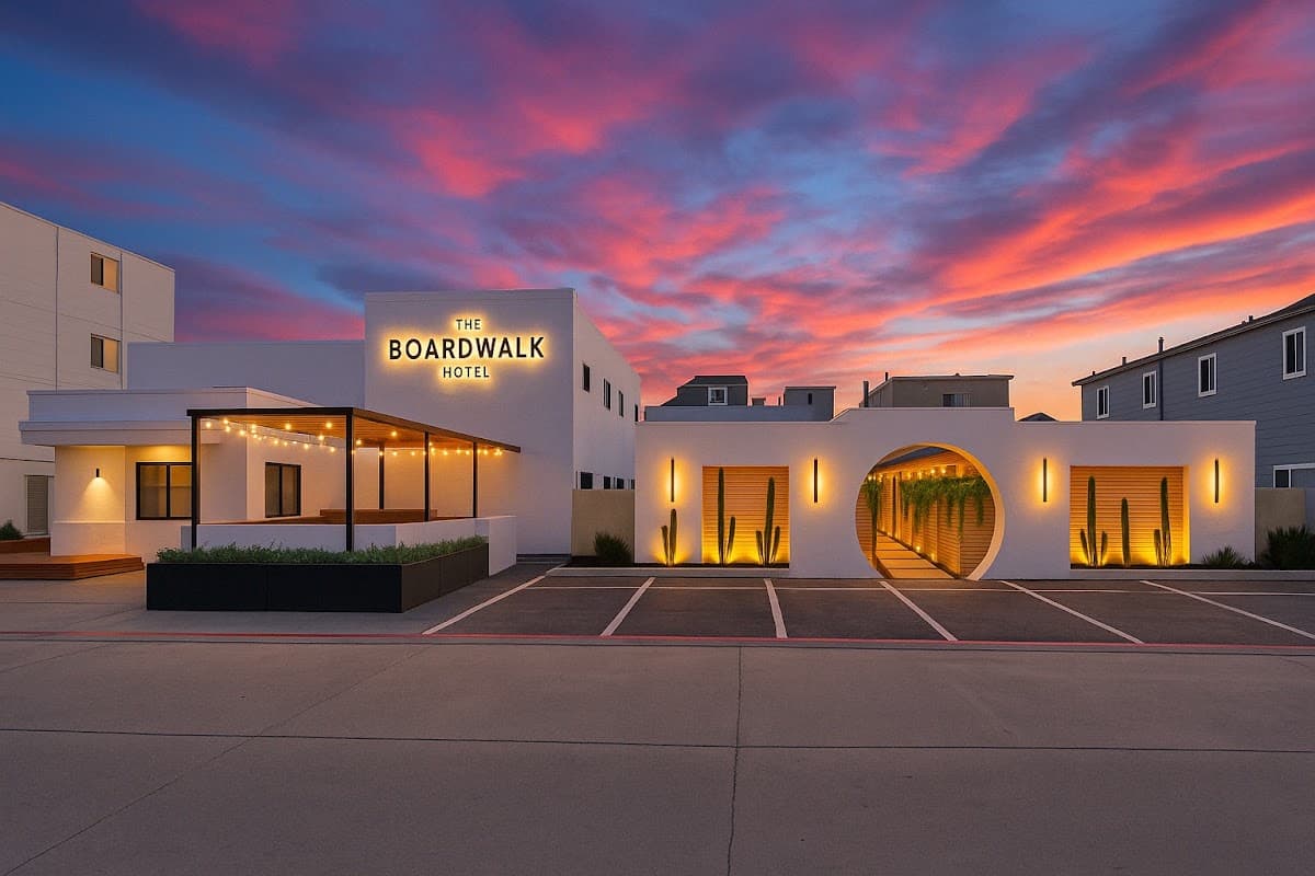The Boardwalk Hotel: Bikes, Boards & Beach Gear Included, Hotel in La Jolla