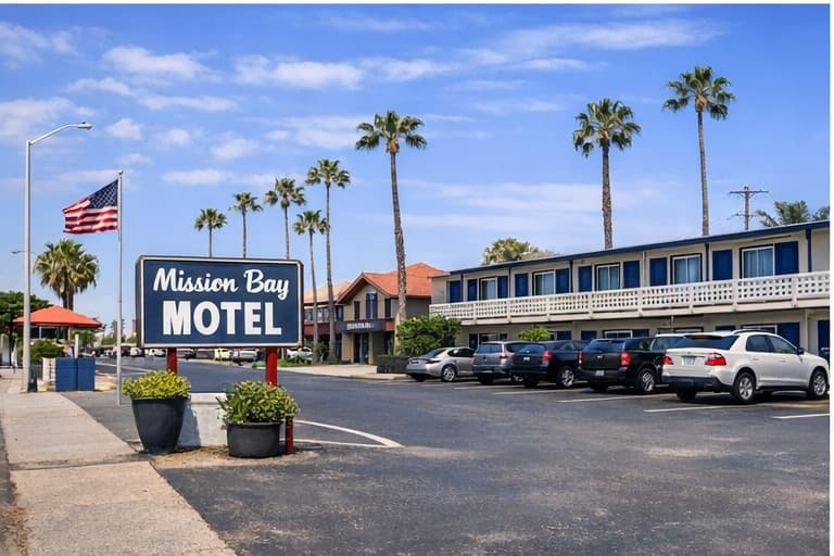 Mission Bay Motel, Motel in La Jolla