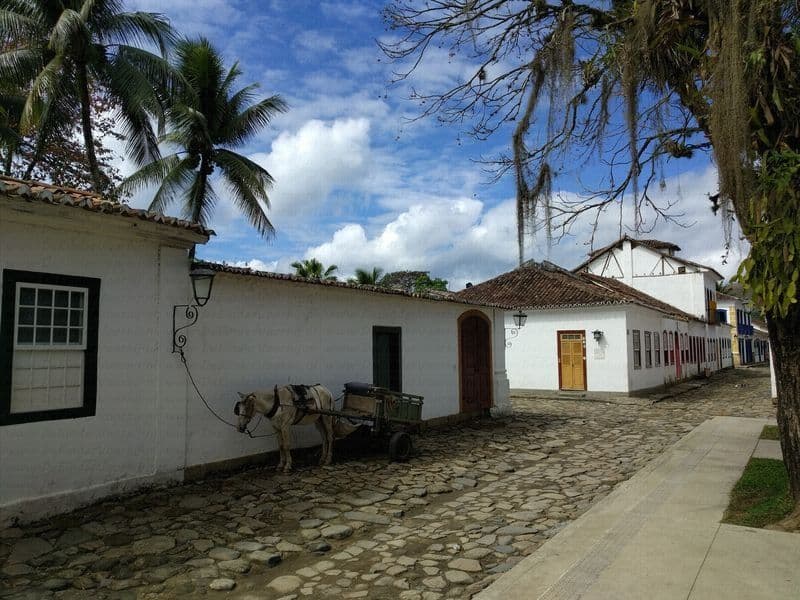 Street view near Pousada da Marquesa, Paraty