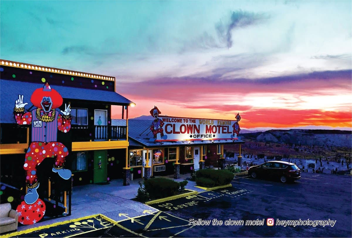 World-Famous The Clown Motel, Motel in Tonopah