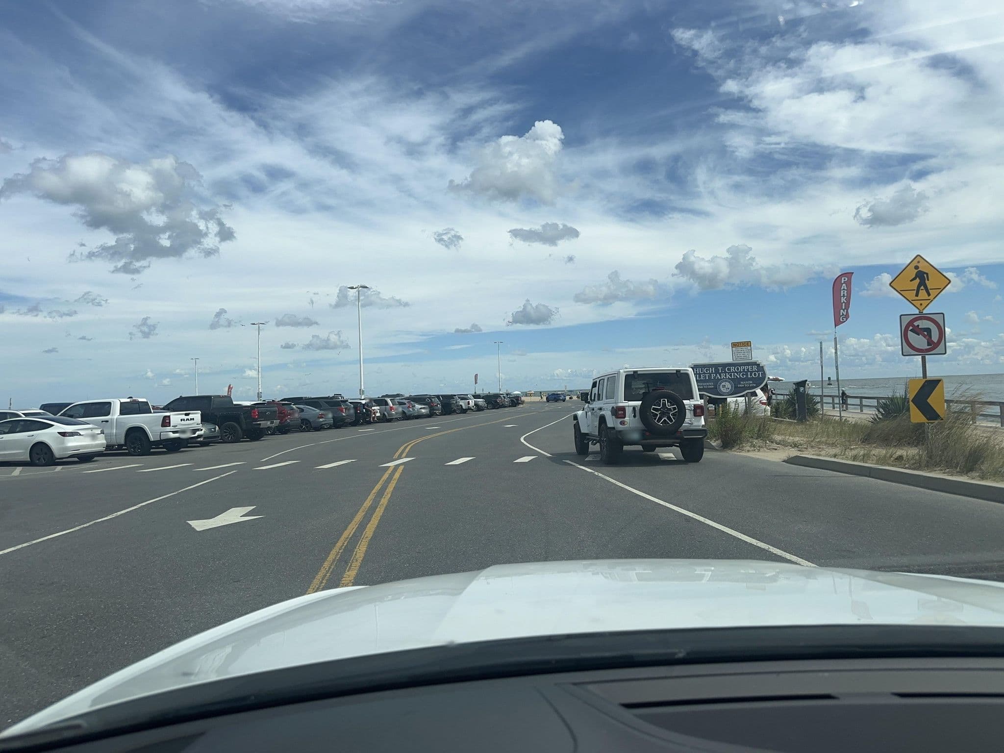 Street view near Oceanic hotel ocean city MD, West Ocean City