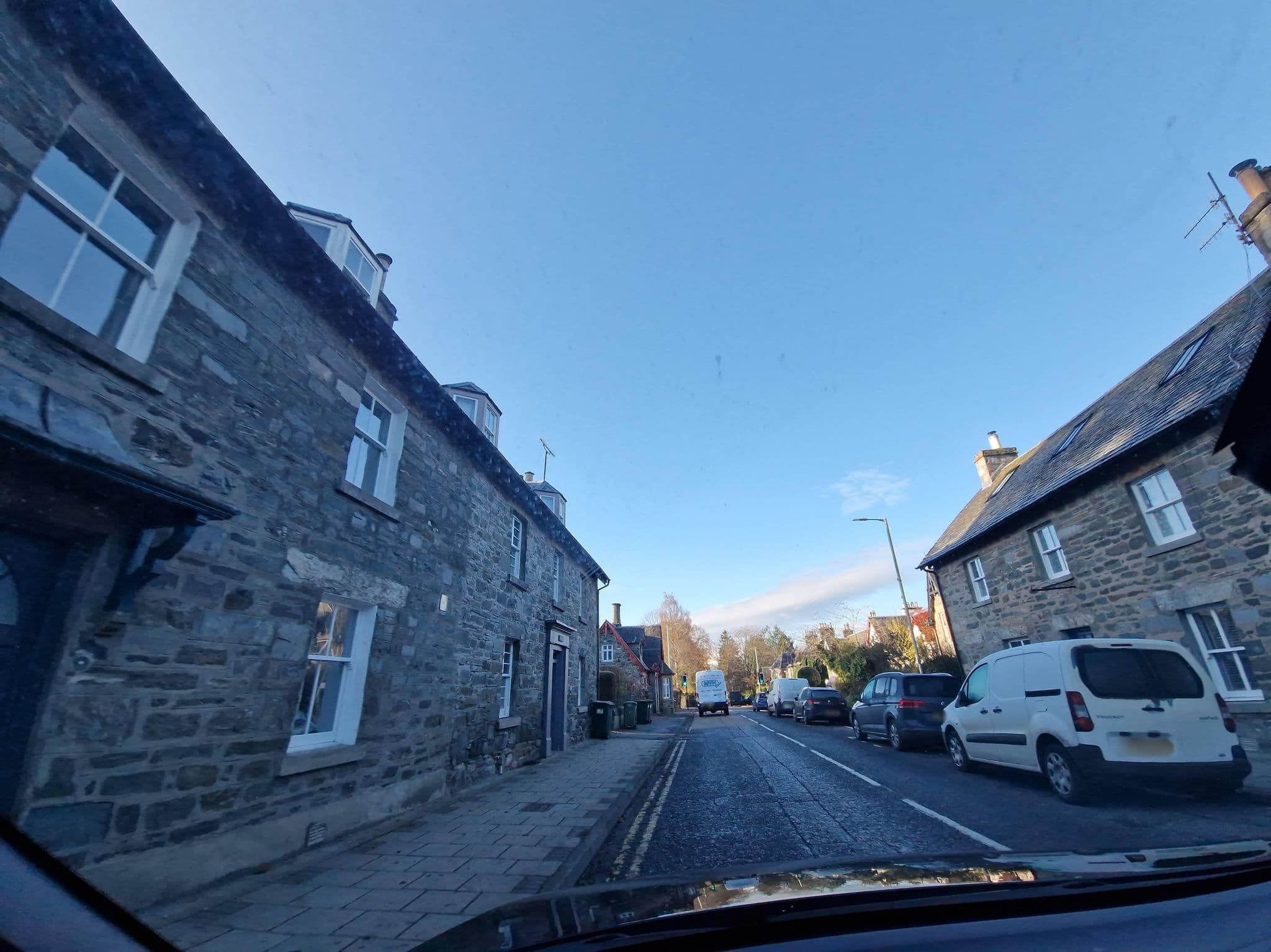 Street view near Ivy Cottage, Aberfeldy, Scotland Scottish STL Licence: PK11697F, Aberfeldy — © houtari (CC BY-SA · Mapillary)