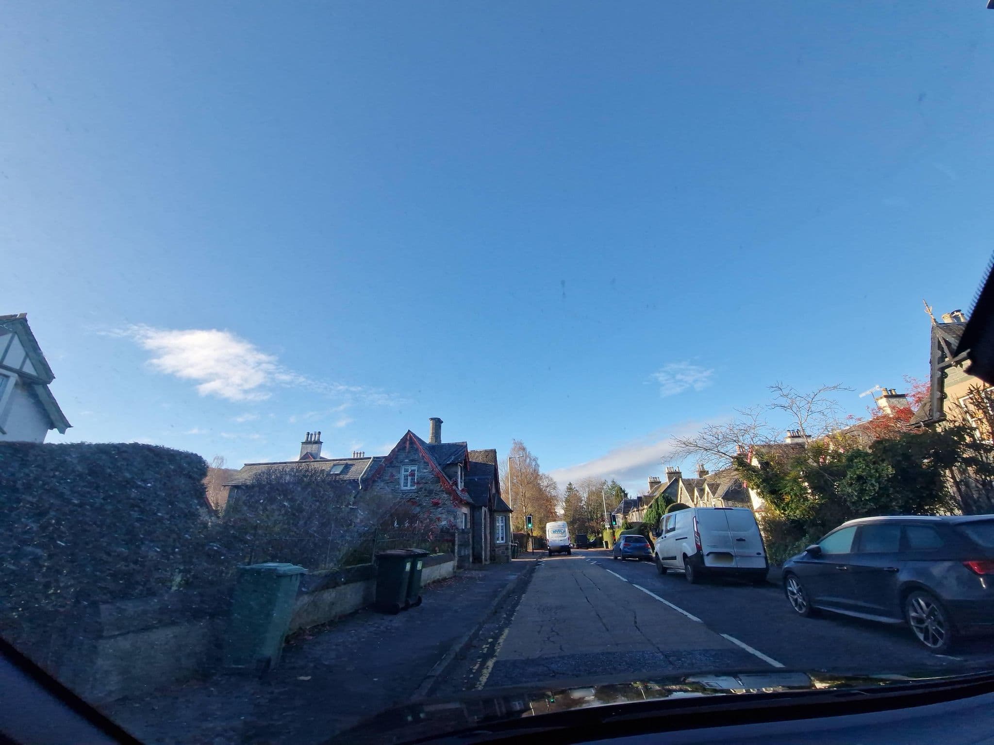 Street view near Westcroft Garden Room, Aberfeldy — © houtari (CC BY-SA · Mapillary)
