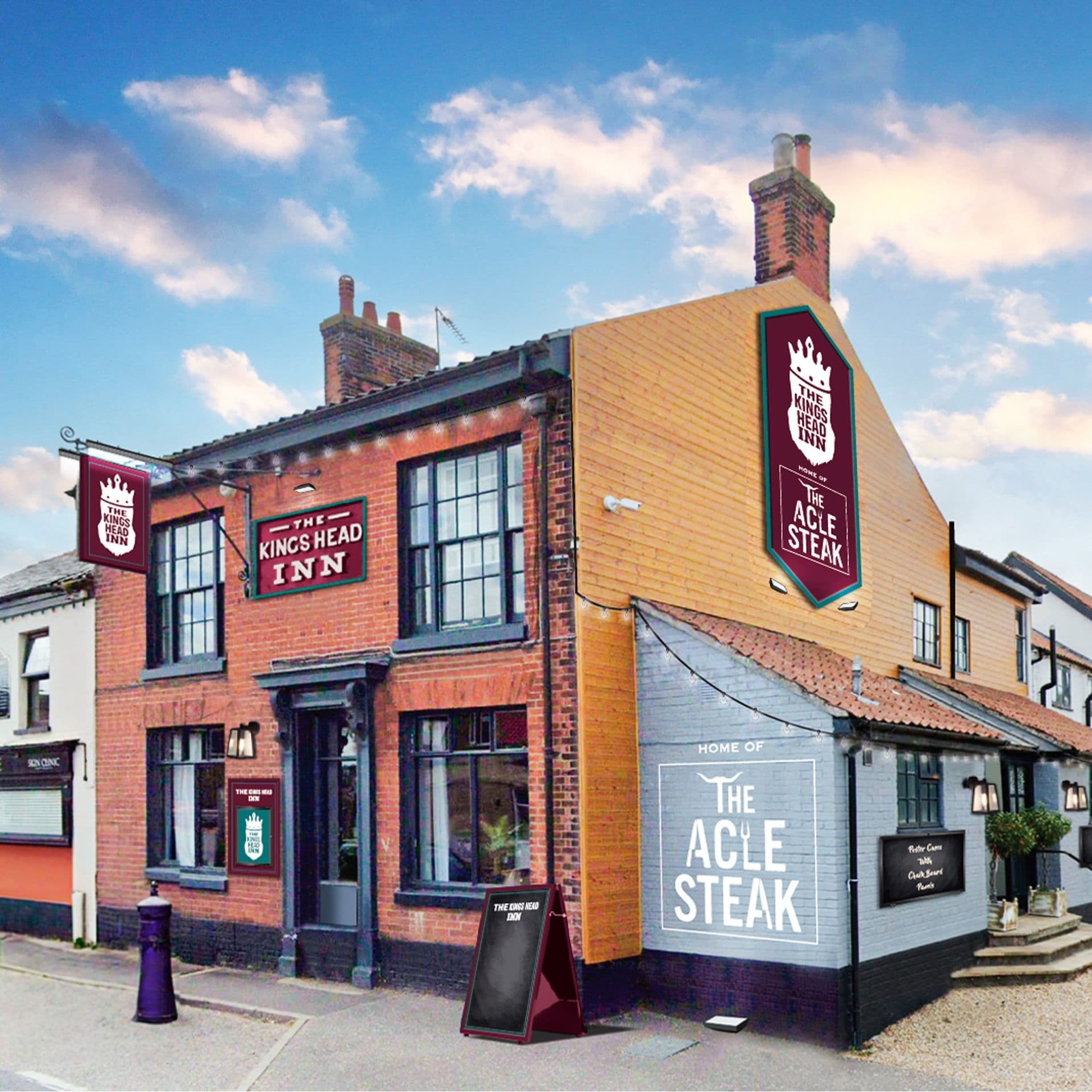 The Kings Head Inn, home of The Acle Steak, Acle