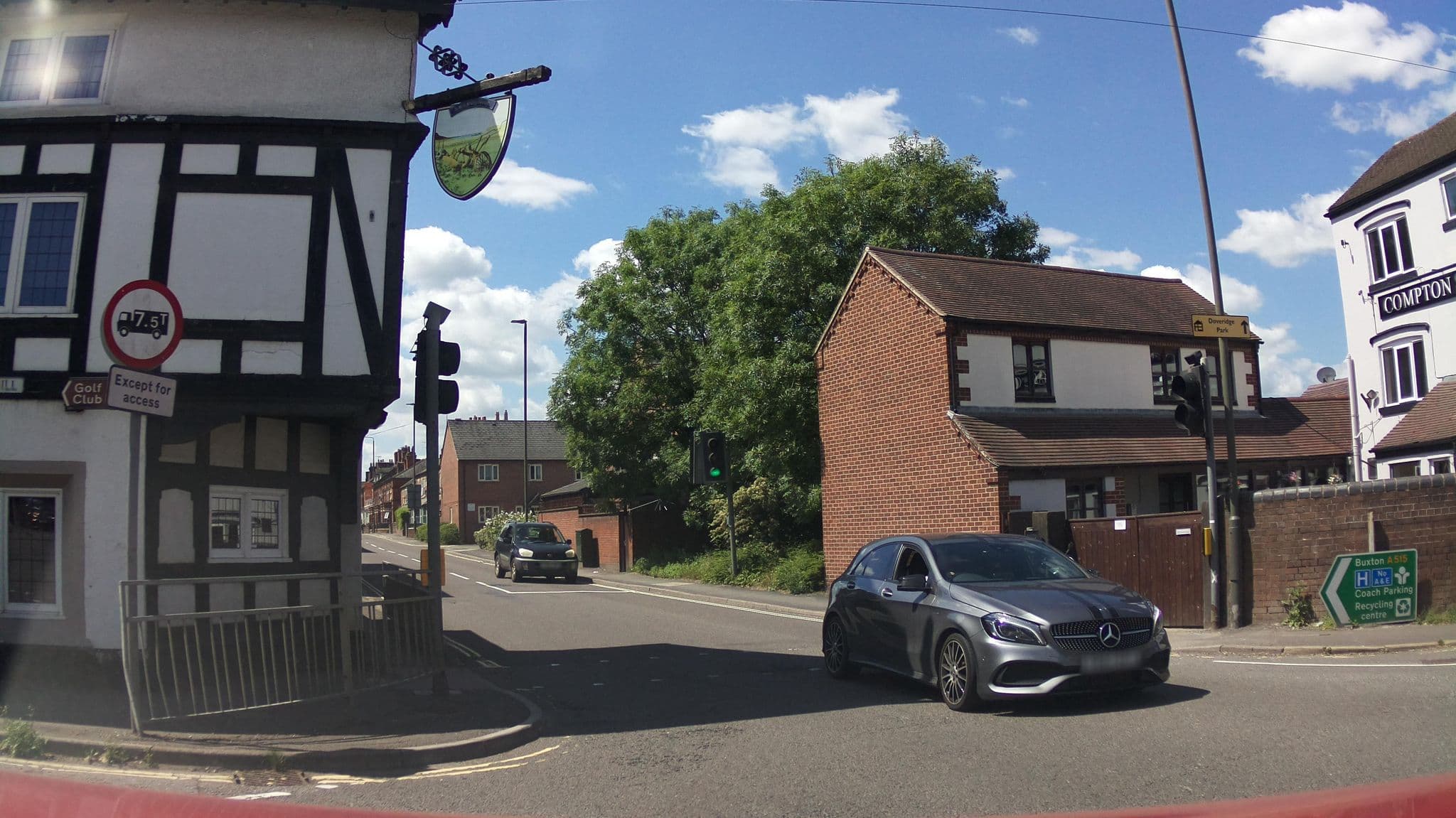 Street view near 3 Bed Cottage in Ashbourne, Ashbourne — © southglos (CC BY-SA · Mapillary)