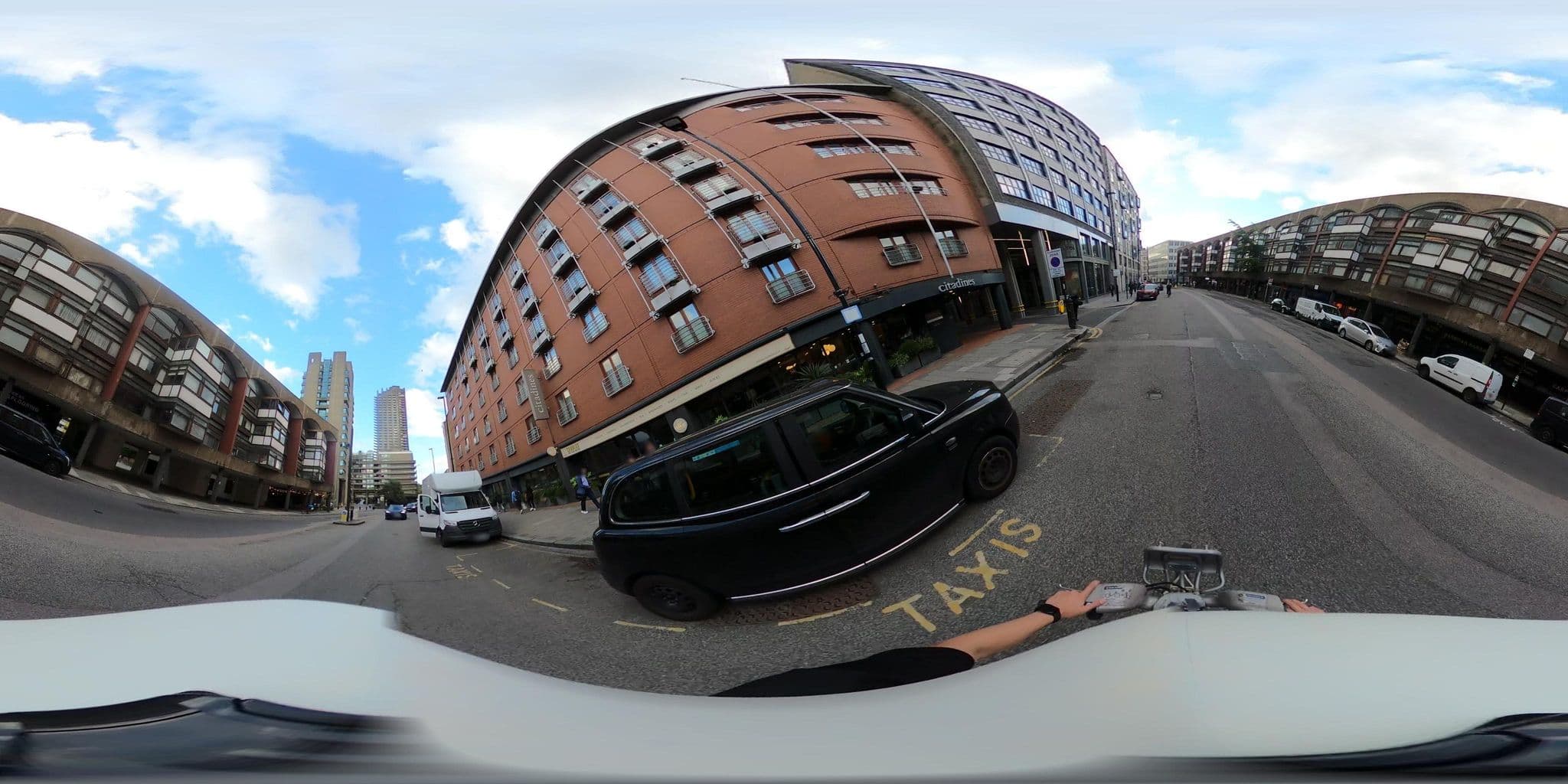 Street view near Citadines Apart'hotel Barbican London, Barbican — © NatchaponJ (CC BY-SA · Mapillary)