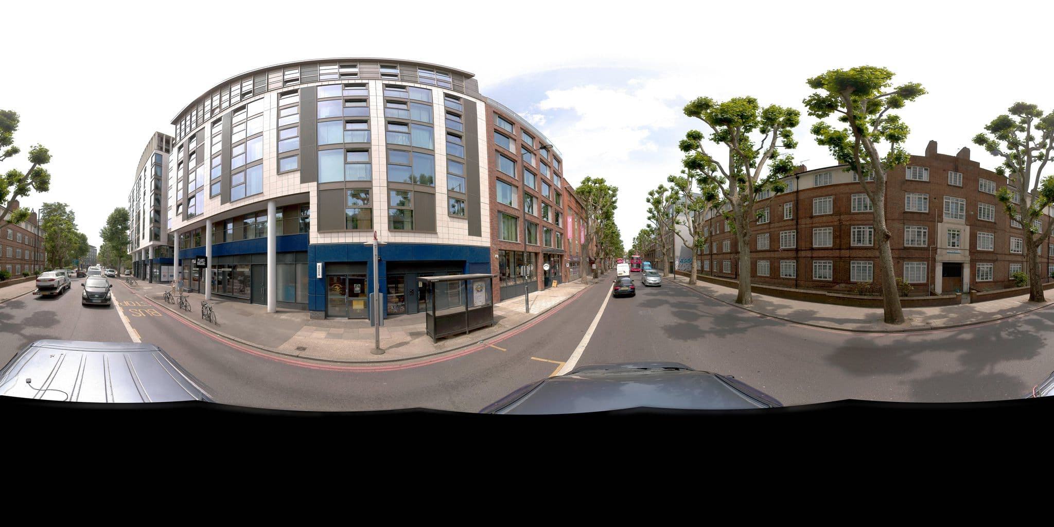 Street view near Premier Inn London Tower Bridge hotel, City of London — © jeffreymartin (CC BY-SA · Mapillary)
