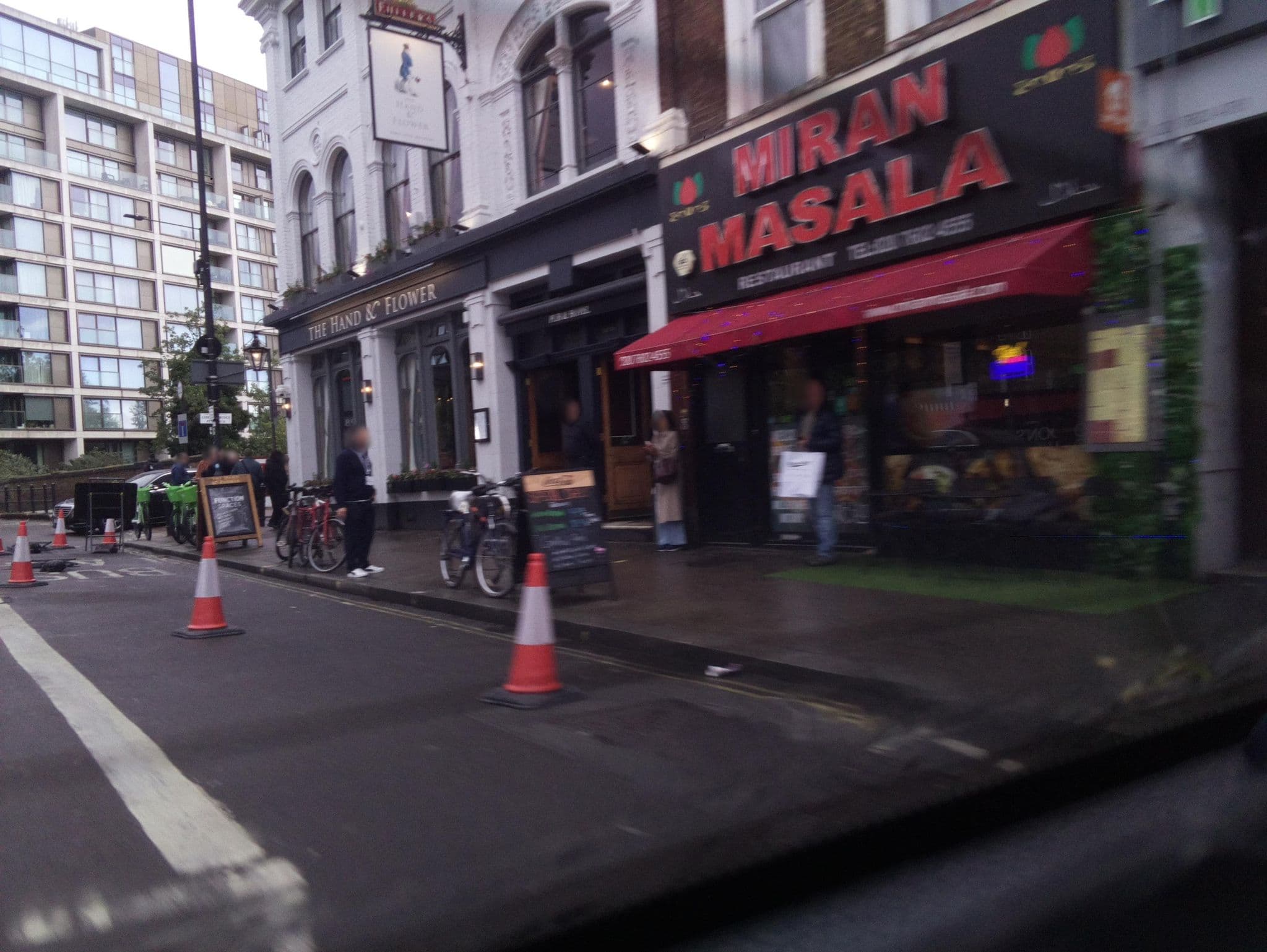 Street view near The Hand & Flower, Olympia, Earls Court