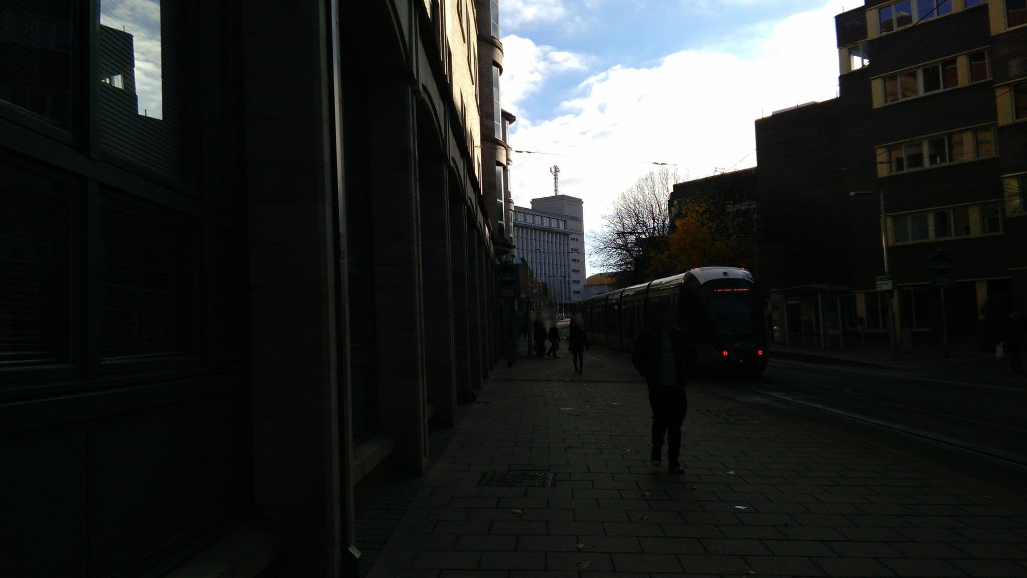 Street view near Premier Inn Nottingham City Centre (Goldsmith Street) hotel, Nottingham — © sk53_quint (CC BY-SA · Mapillary)