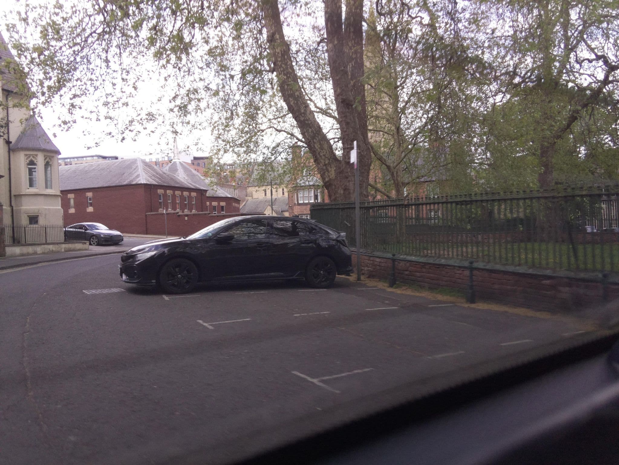 Street view near Stay at Wellington Circus, Nottingham — © southglos (CC BY-SA · Mapillary)