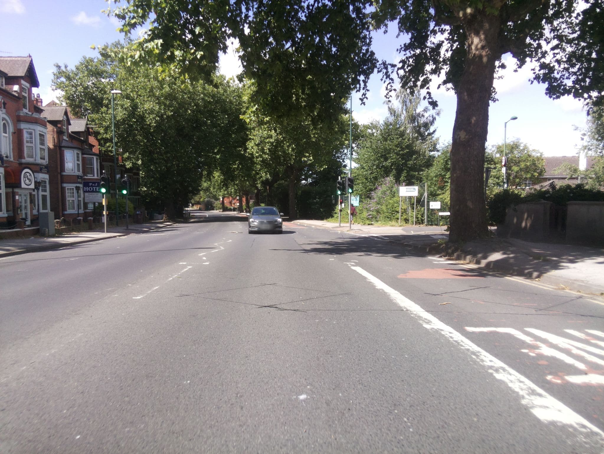 Street view near P & J Hotel, Nottingham — © southglos (CC BY-SA · Mapillary)