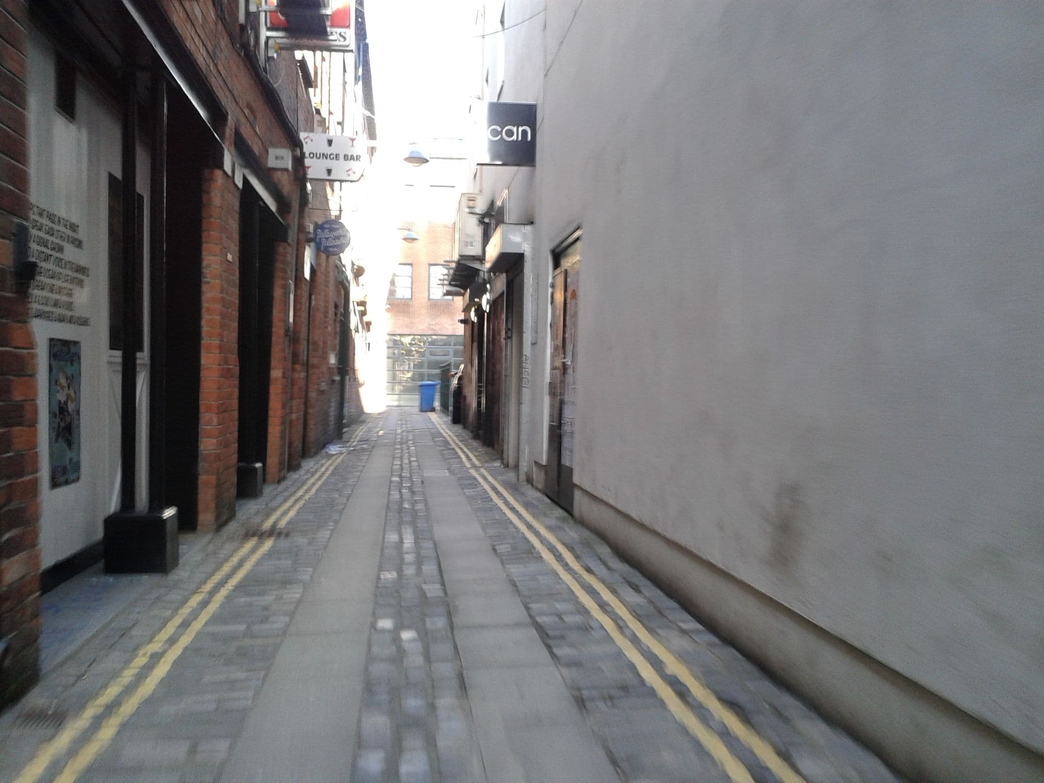 Street view near Hotel, Belfast