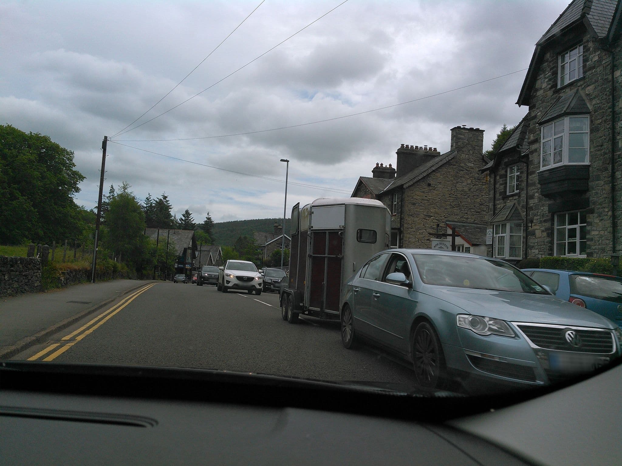 Street view near Bod Hyfryd, Betws-y-Coed — © trigpoint (CC BY-SA · Mapillary)
