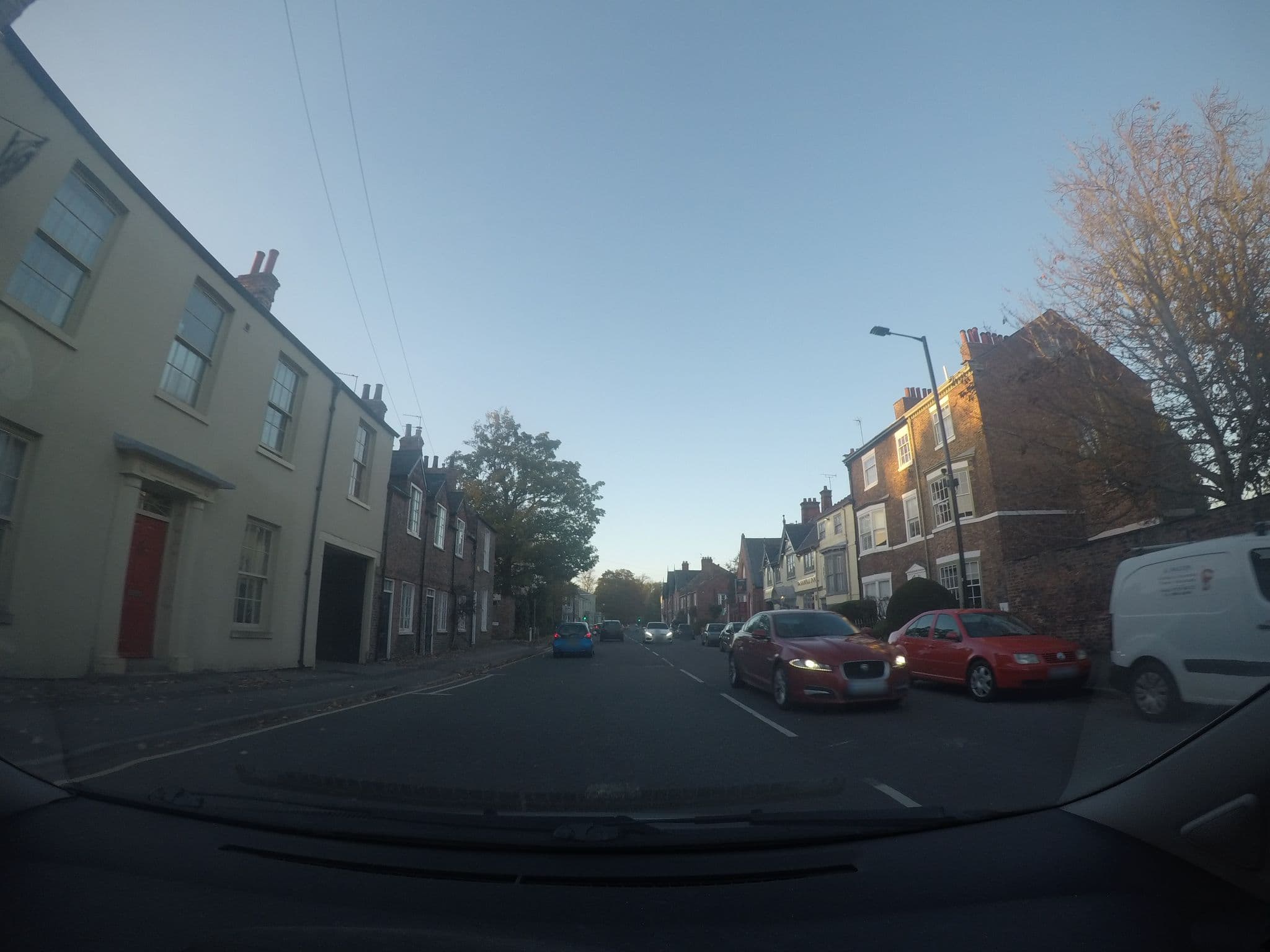 Street view near The Saddle Inn, York