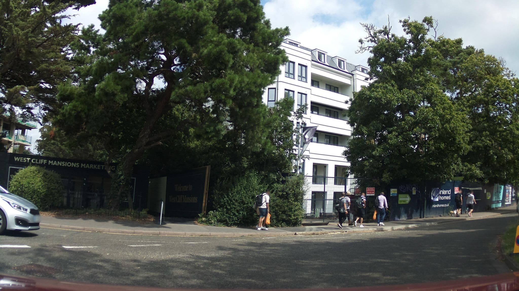 Street view near Durley Chine Hotel, Bournemouth
