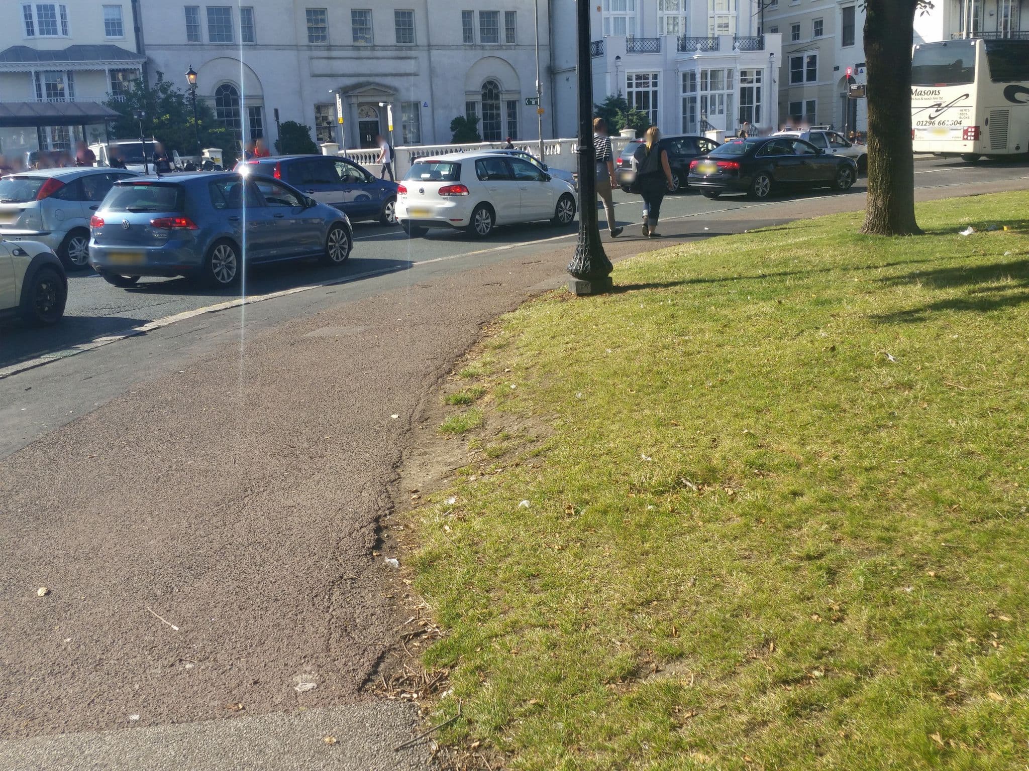 Street view near Ntsh hotel, Brighton