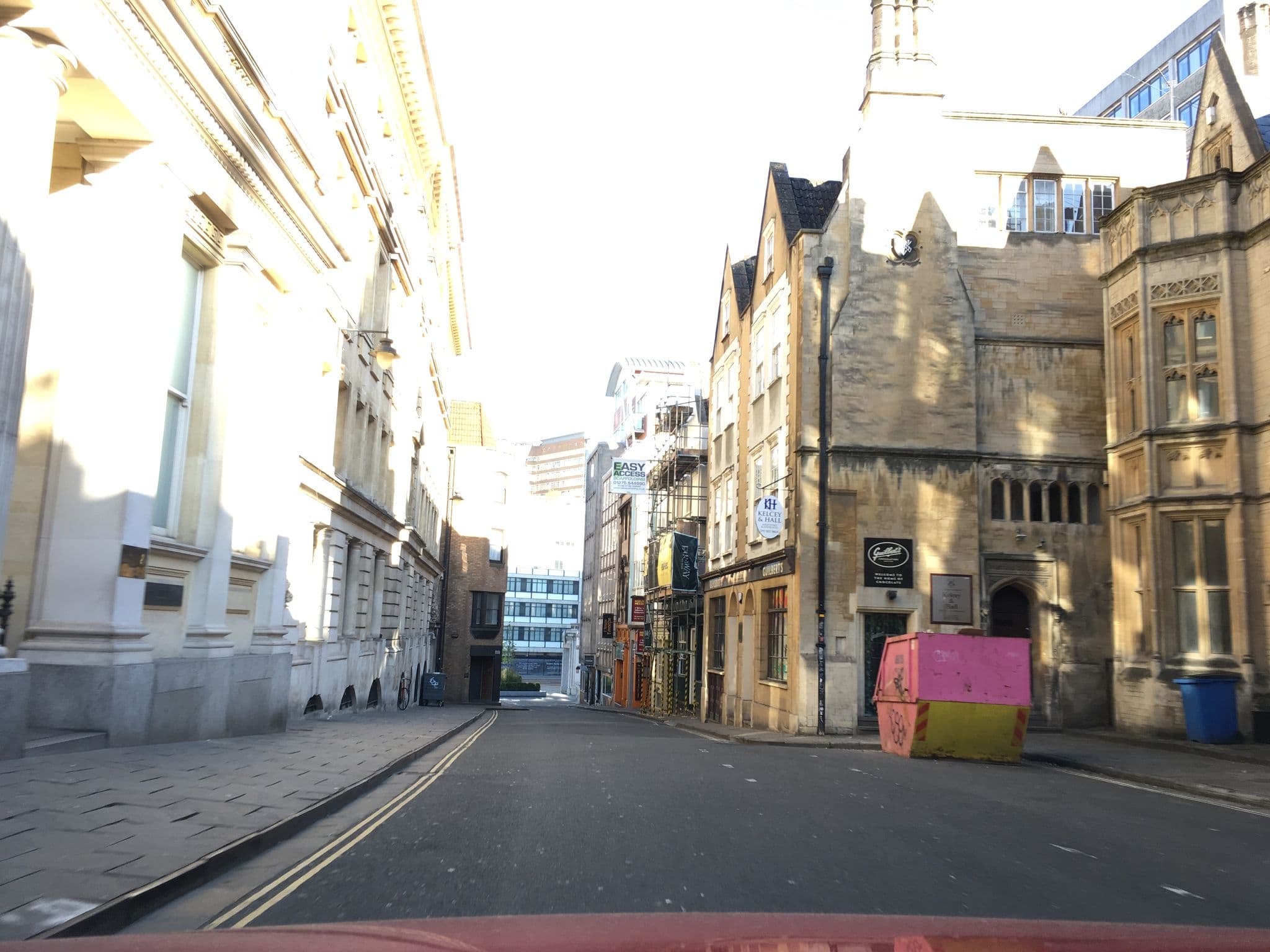 Street view near Hotel Gotham Bristol, Bristol