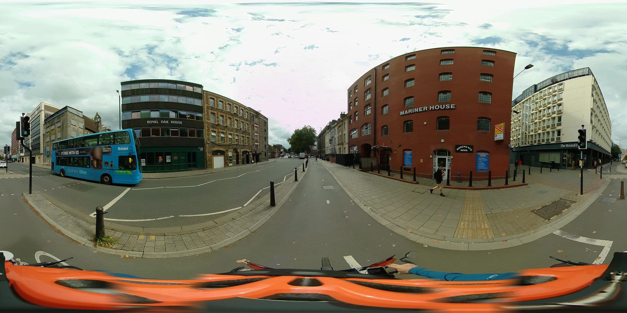 Street view near The Oldporthouse, Bristol