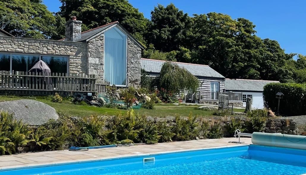 Old windmill holiday cottage and barn, Lostwithiel