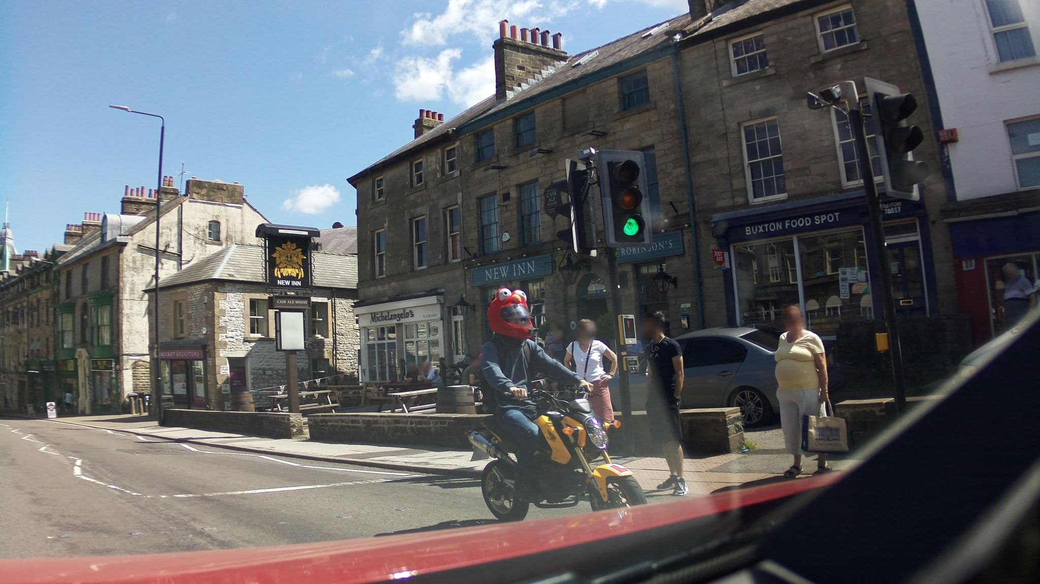 Street view near Kings Head Hotel, Buxton — © southglos (CC BY-SA · Mapillary)
