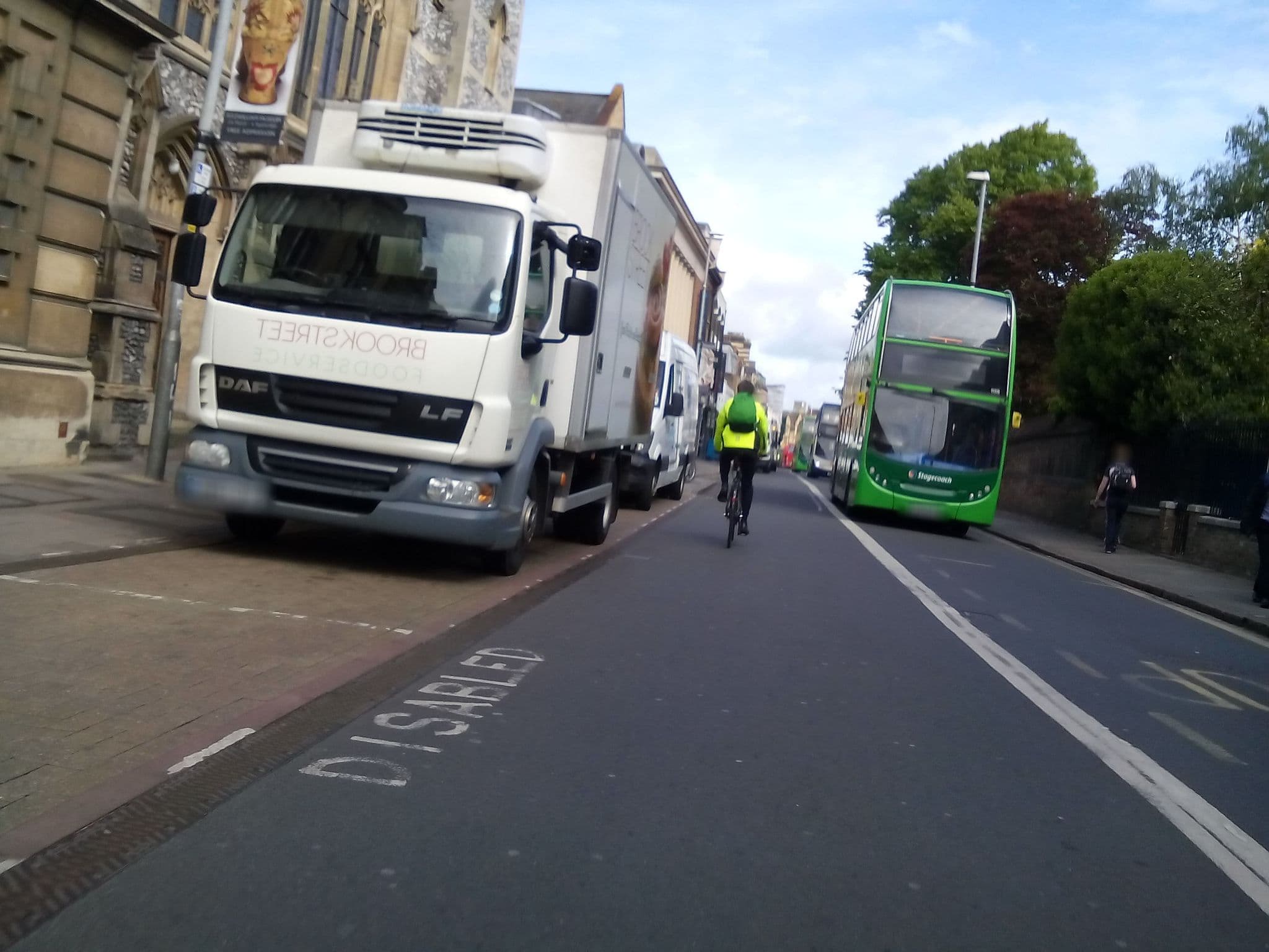 Street view near The Hobson Cambridge by Adina, Cambridge — © cyclestreets (CC BY-SA · Mapillary)