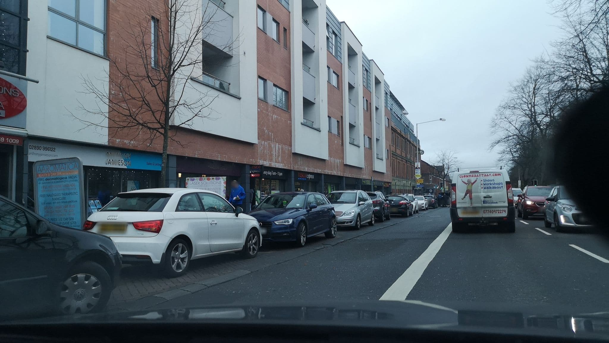 Street view near Course, Belfast