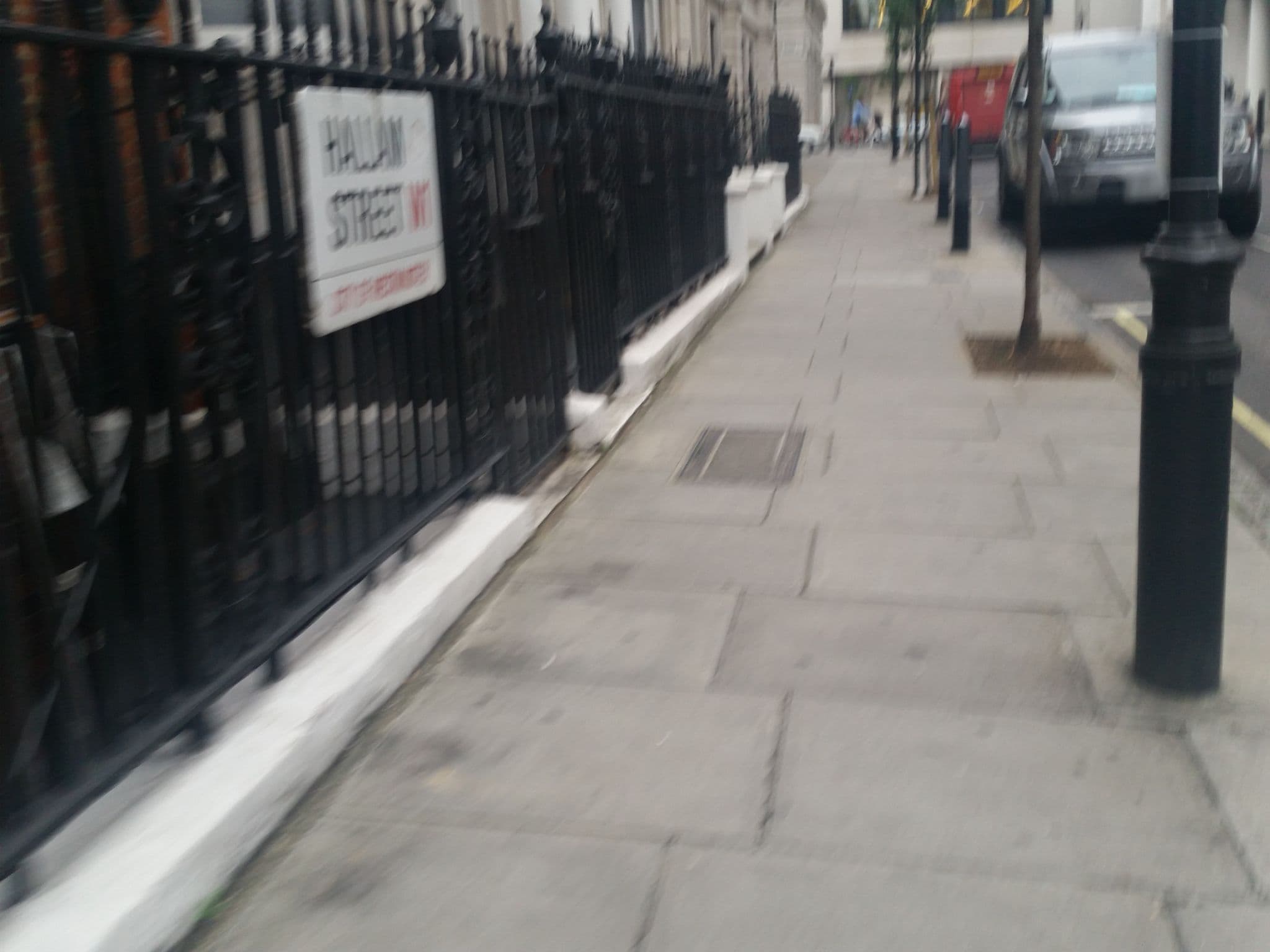 Street view near Hallam Hotel, Soho — © matth81 (CC BY-SA · Mapillary)