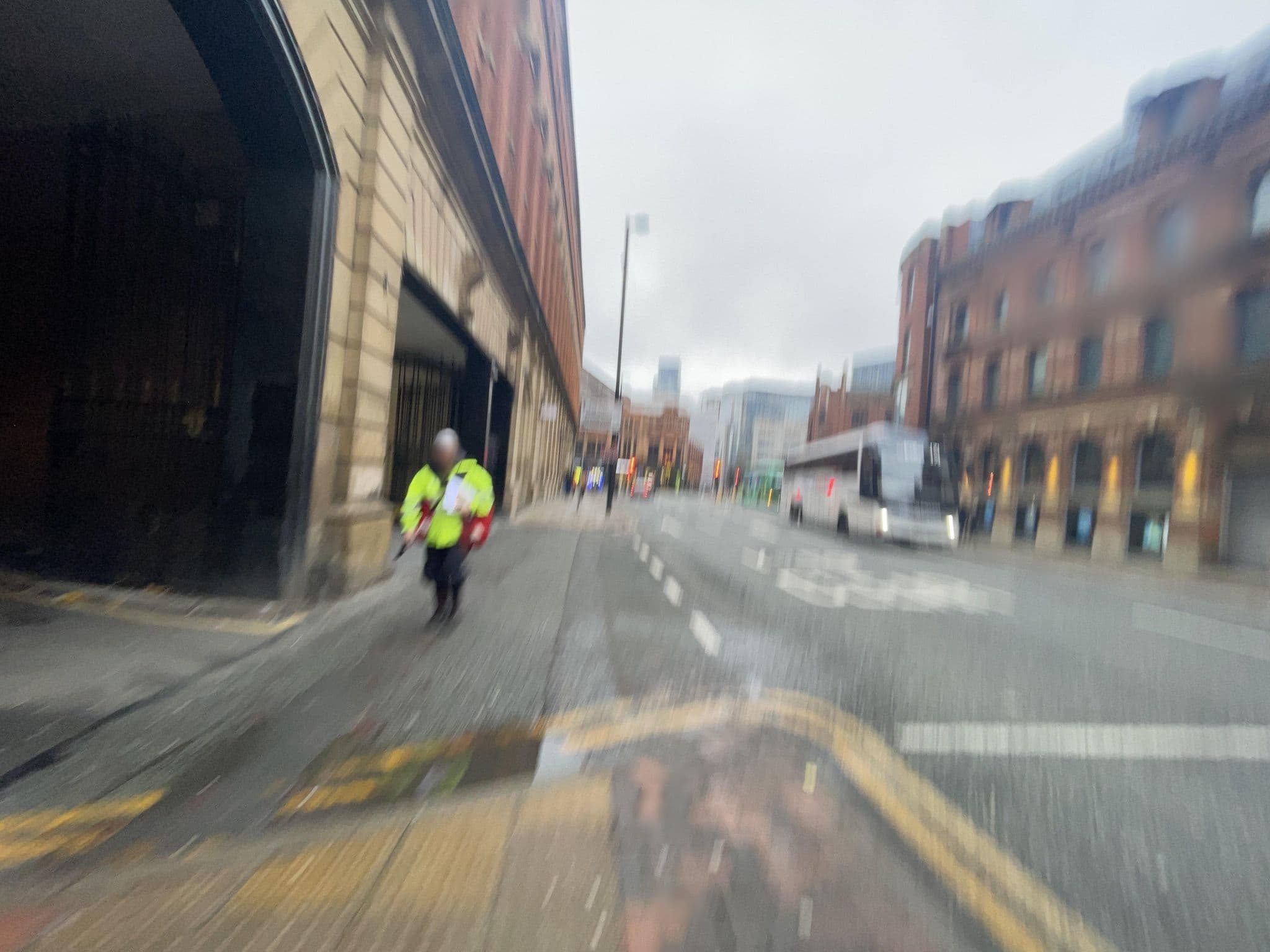 Street view near Premier Inn Manchester City Centre (Portland Street) hotel, Manchester City Centre — © asturksever (CC BY-SA · Mapillary)