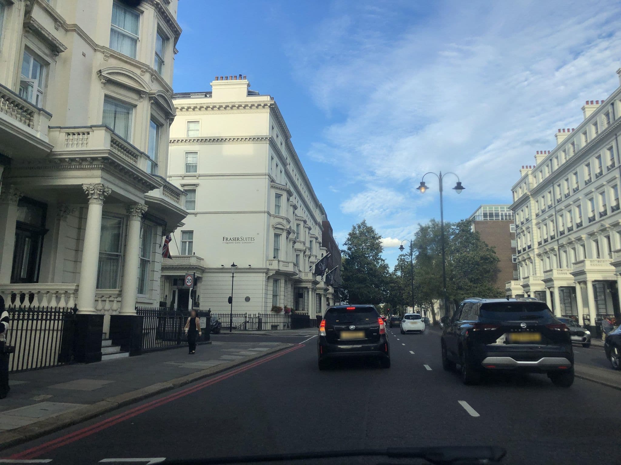 Street view near Radisson Blu Hotel, London South Kensington, Earls Court