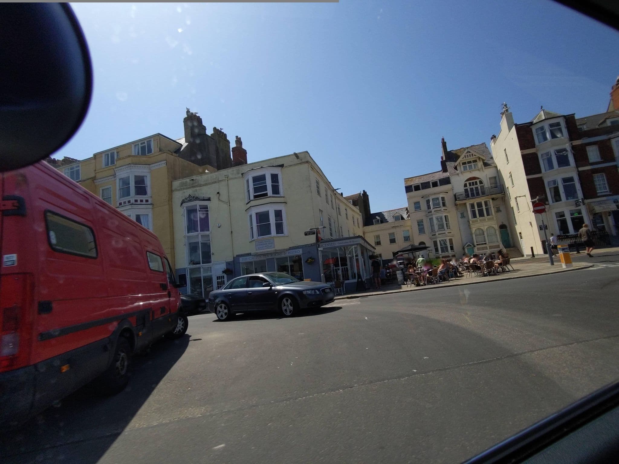Street view near Pub Hotel, Weymouth