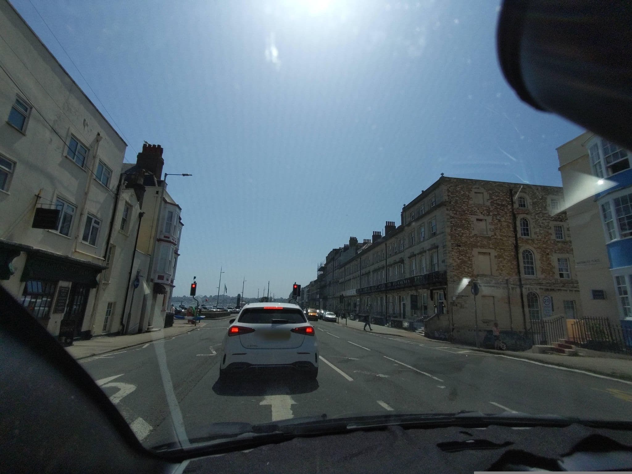 Street view near Whitecliff, Weymouth
