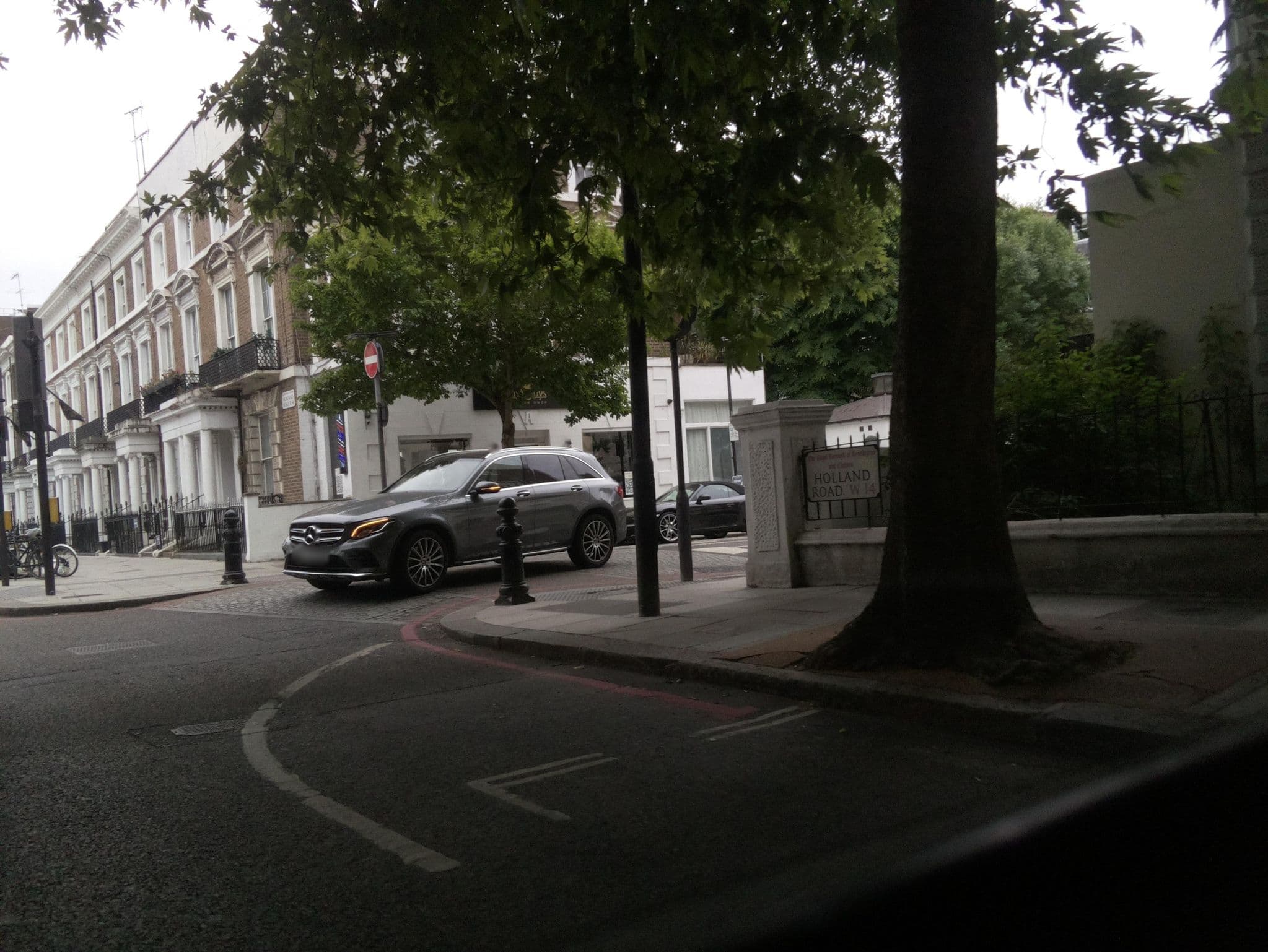 Street view near Crown & Sceptre, Earls Court