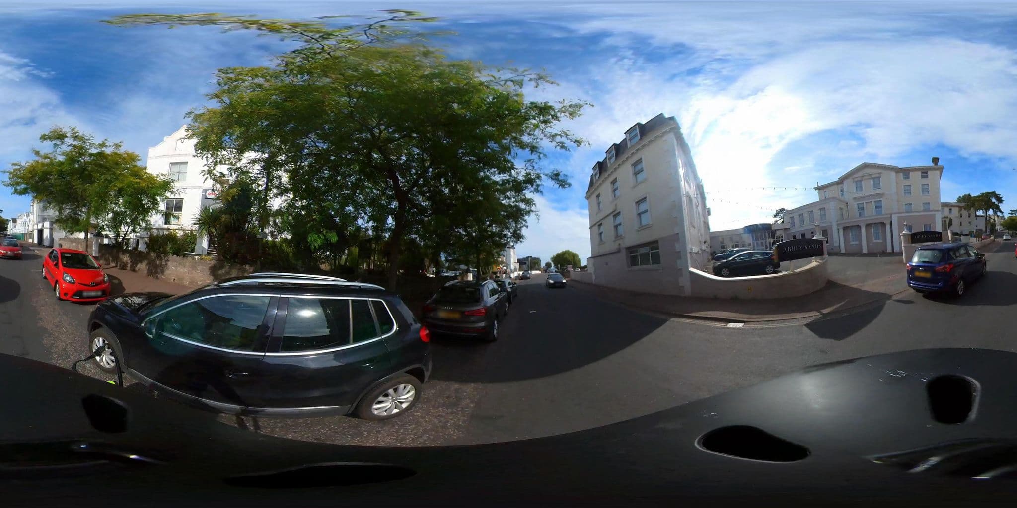 Street view near The Abbey Sands Hotel, Torquay — © TomBrough2024 (CC BY-SA · Mapillary)