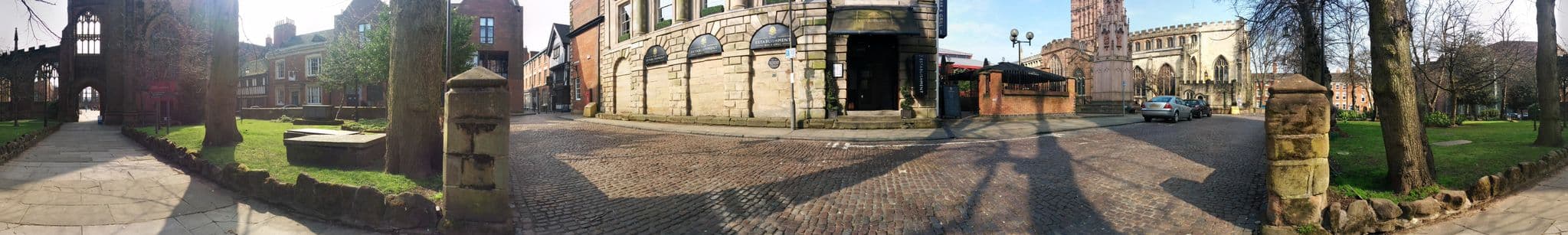 Street view near Old County Court, Coventry — © milliams (CC BY-SA · Mapillary)