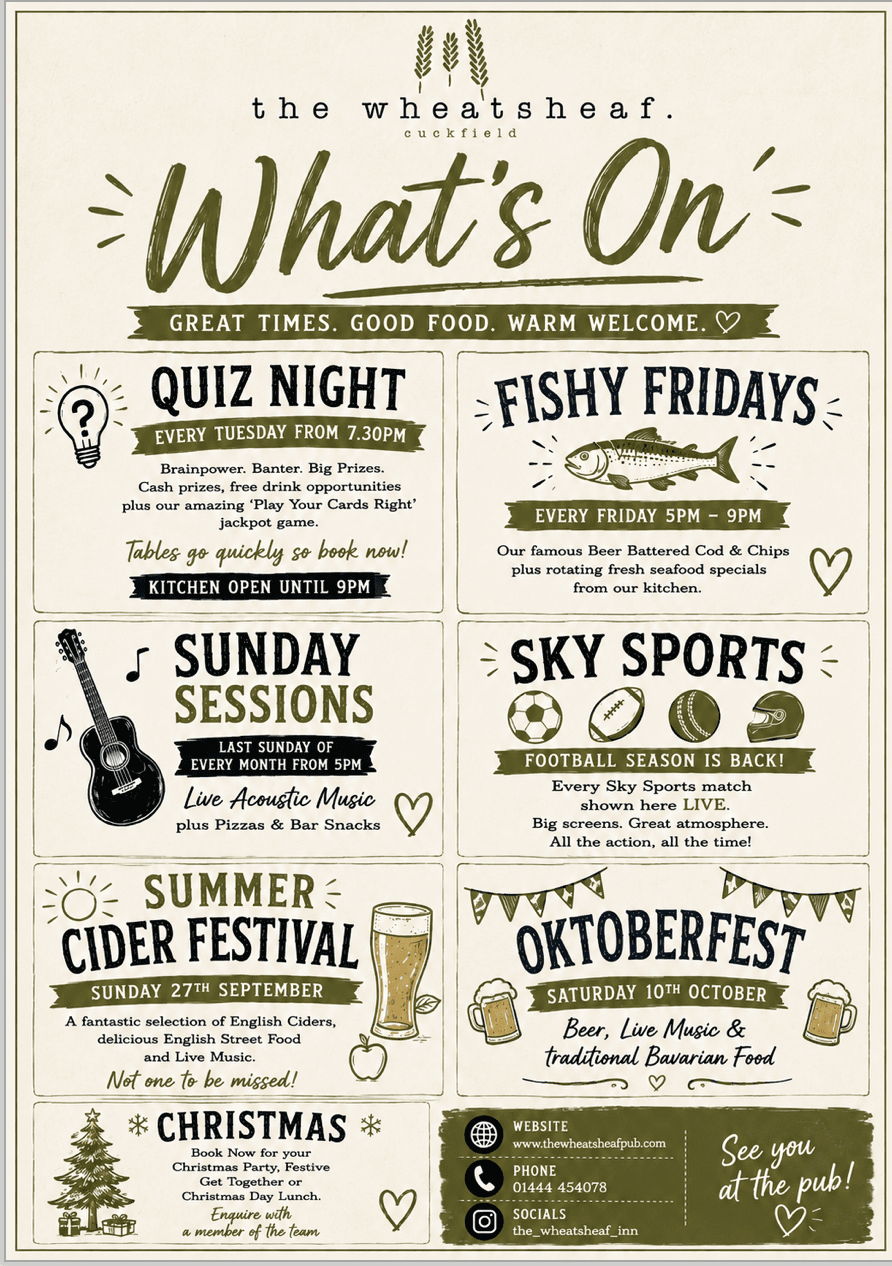 Wheatsheaf Inn, Cuckfield