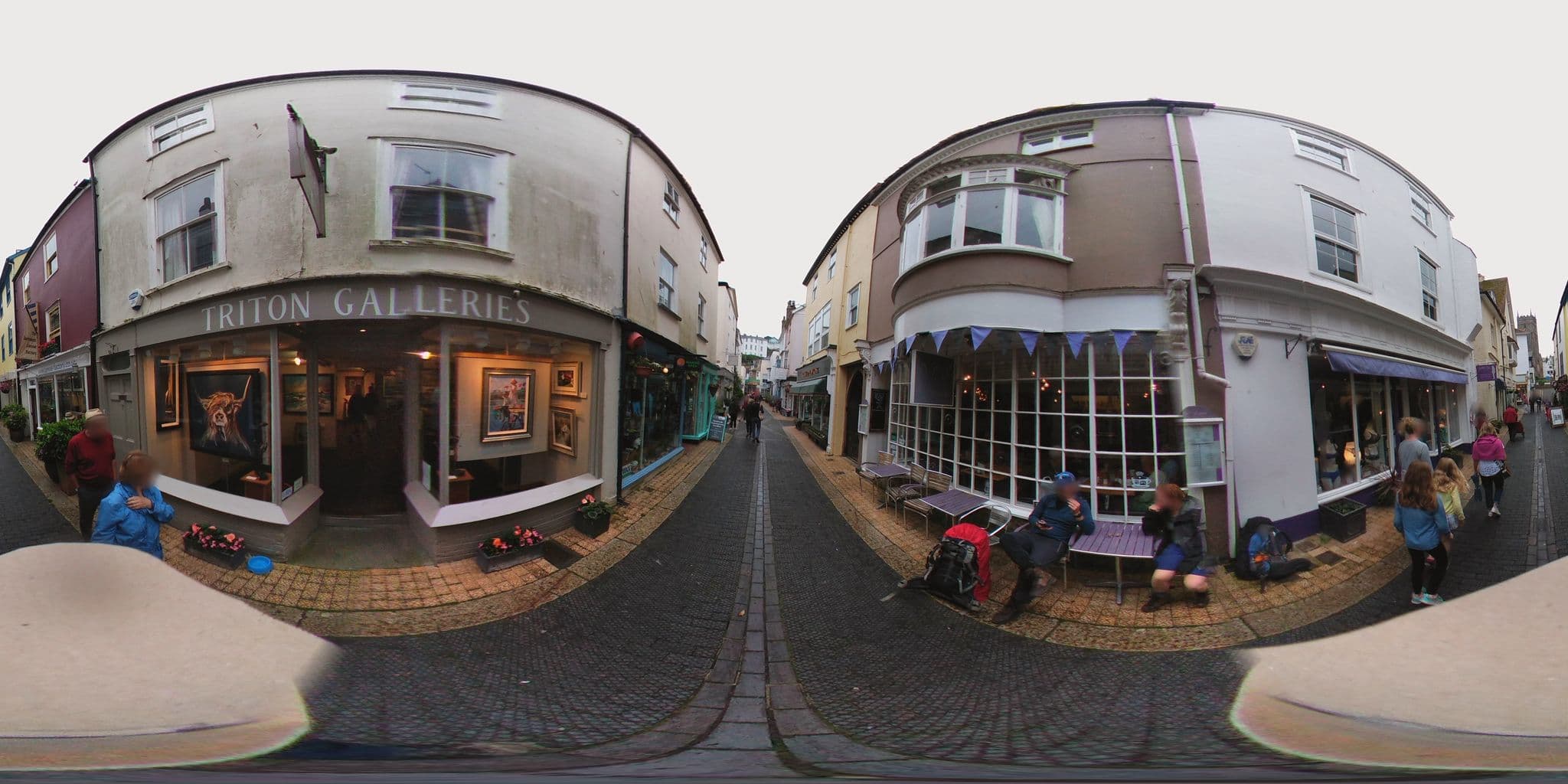 Street view near The Old Brasserie & Rooms, Dartmouth — © southglos (CC BY-SA · Mapillary)