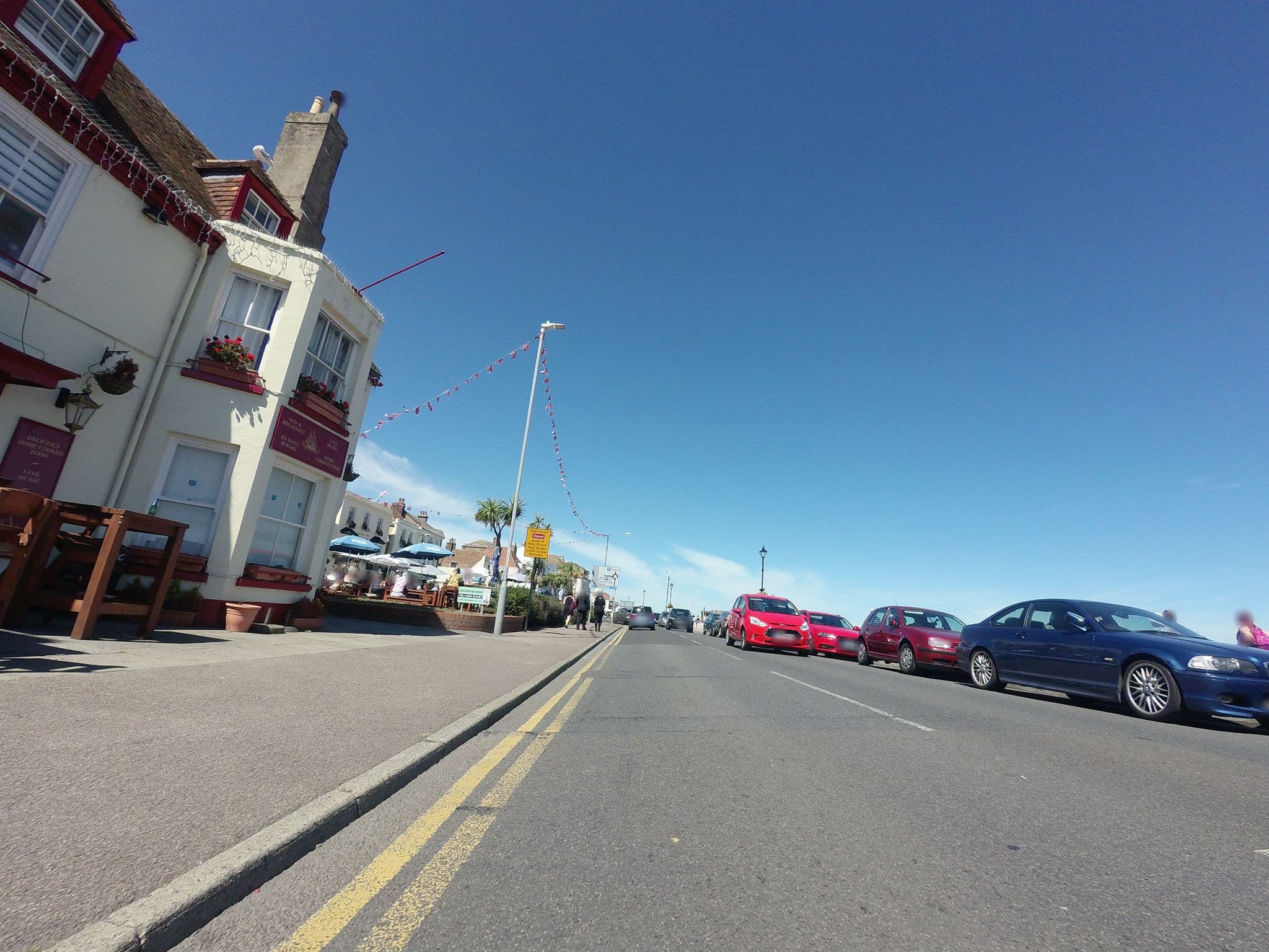 Street view near The Port Arms, Deal