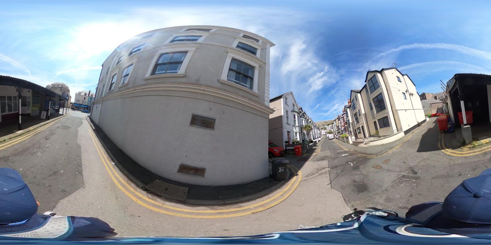 Street view near Travelodge Llandudno, Llandudno