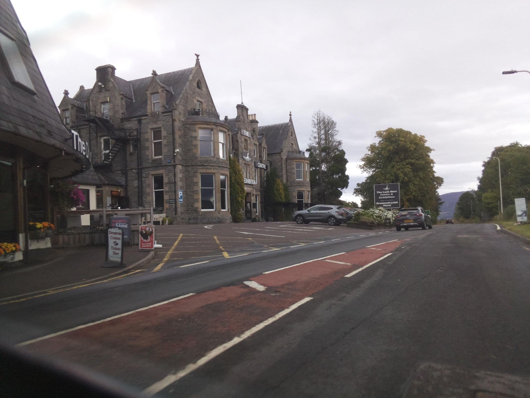Street view near Loch Ness Drumnadrochit Hotel, Drumnadrochit — © southglos (CC BY-SA · Mapillary)