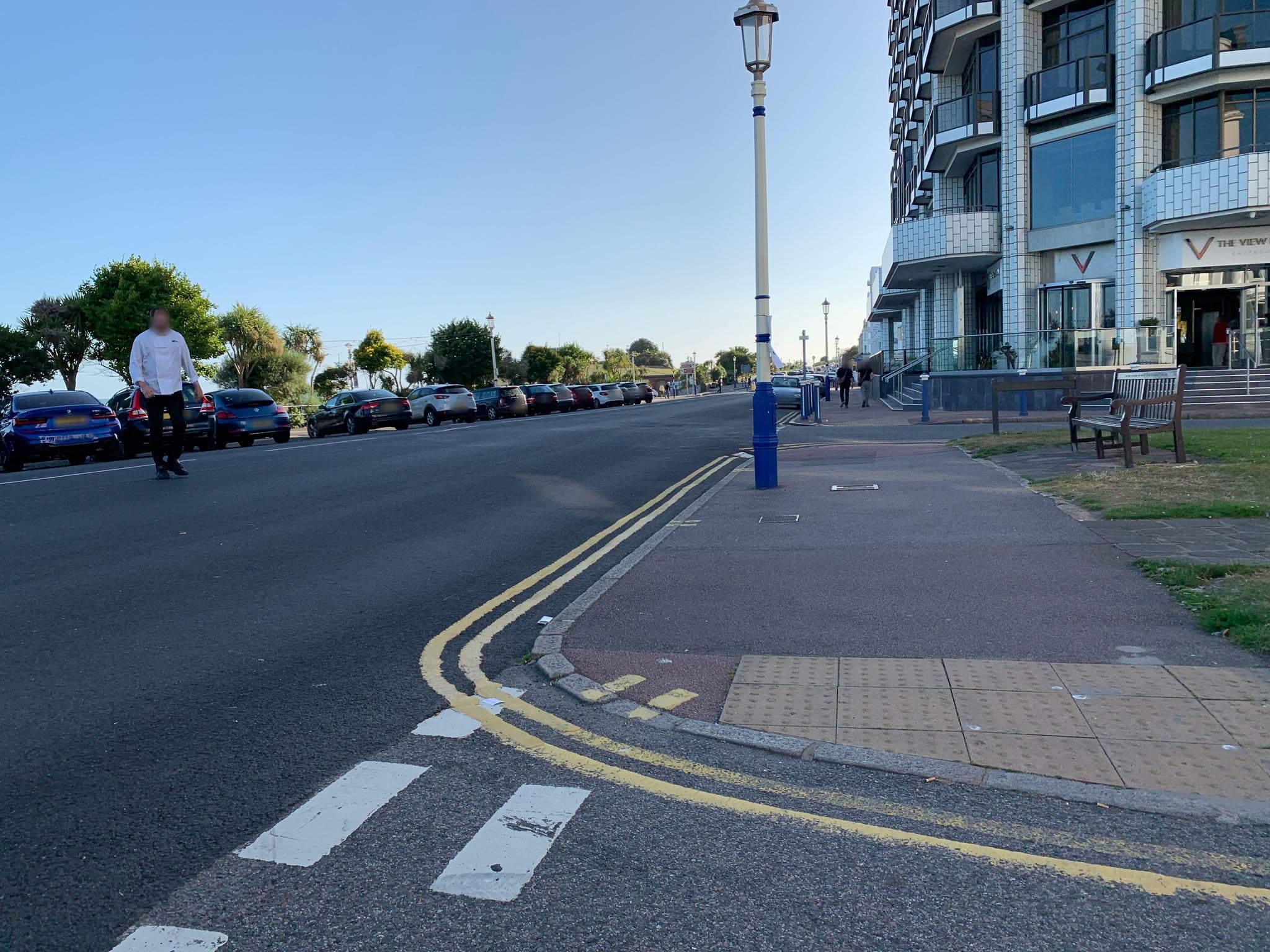 Street view near The View Hotel Eastbourne, Eastbourne — © egorka (CC BY-SA · Mapillary)