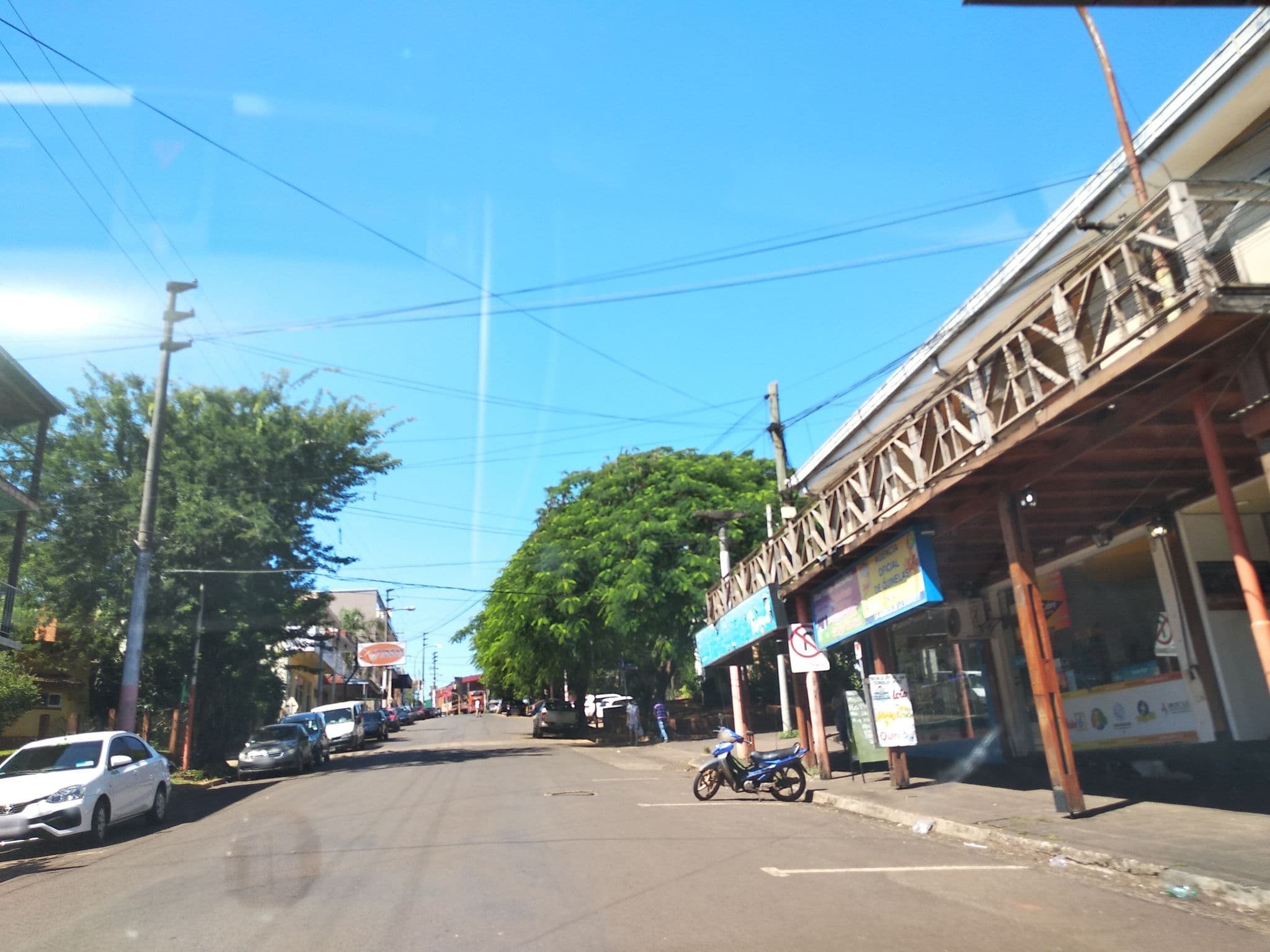 Street view near Hostel Irupe, Puerto Iguazú