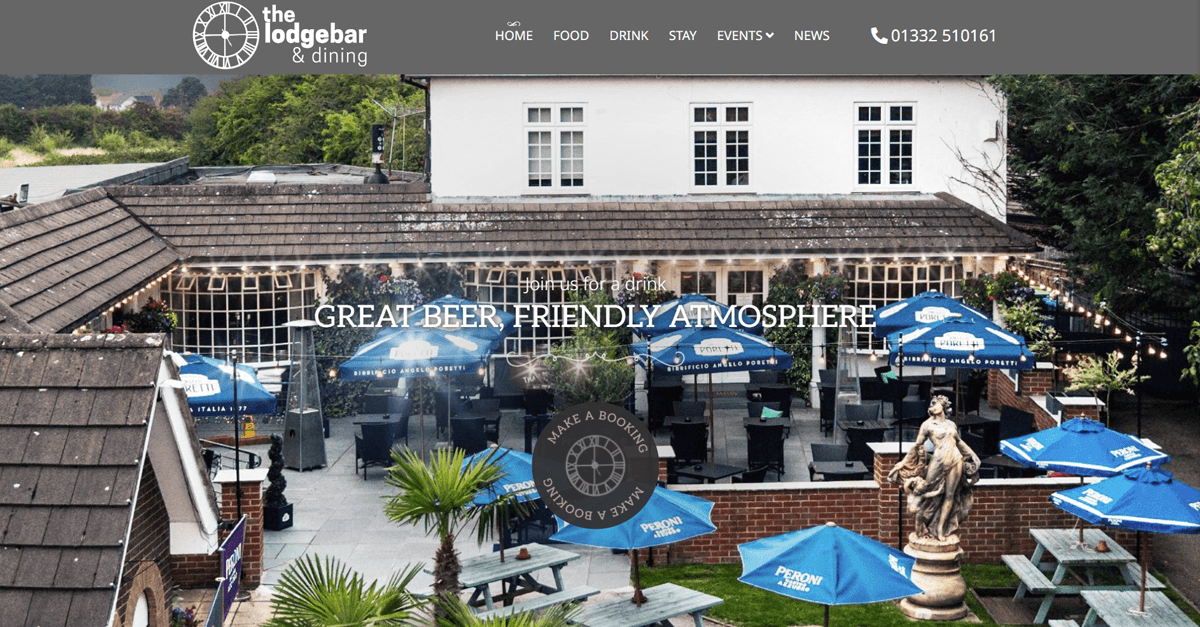 The Lodge Bar & Dining at Littleover Lodge, Findern