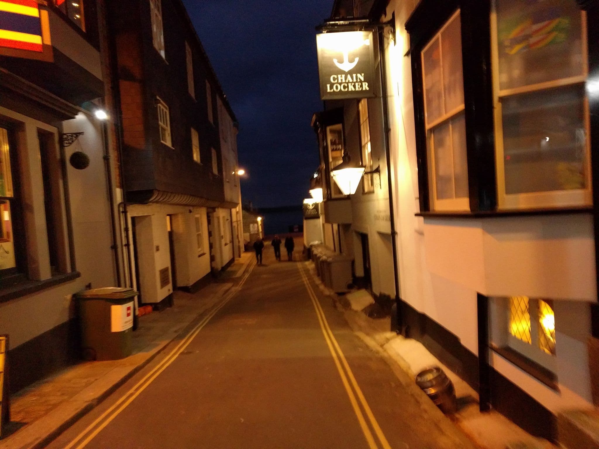 Street view near The Old Quay House, Falmouth — © ebel (CC BY-SA · Mapillary)