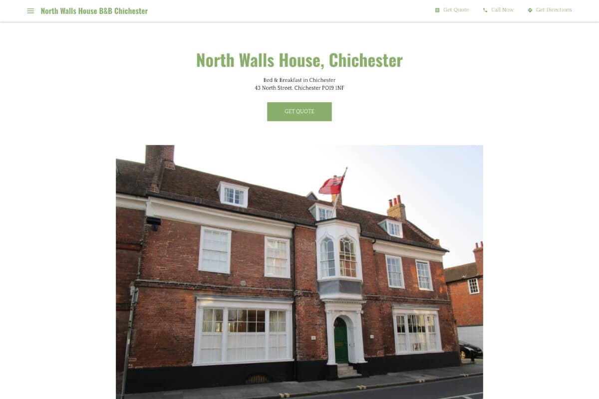 North Walls House B&B Chichester, Chichester