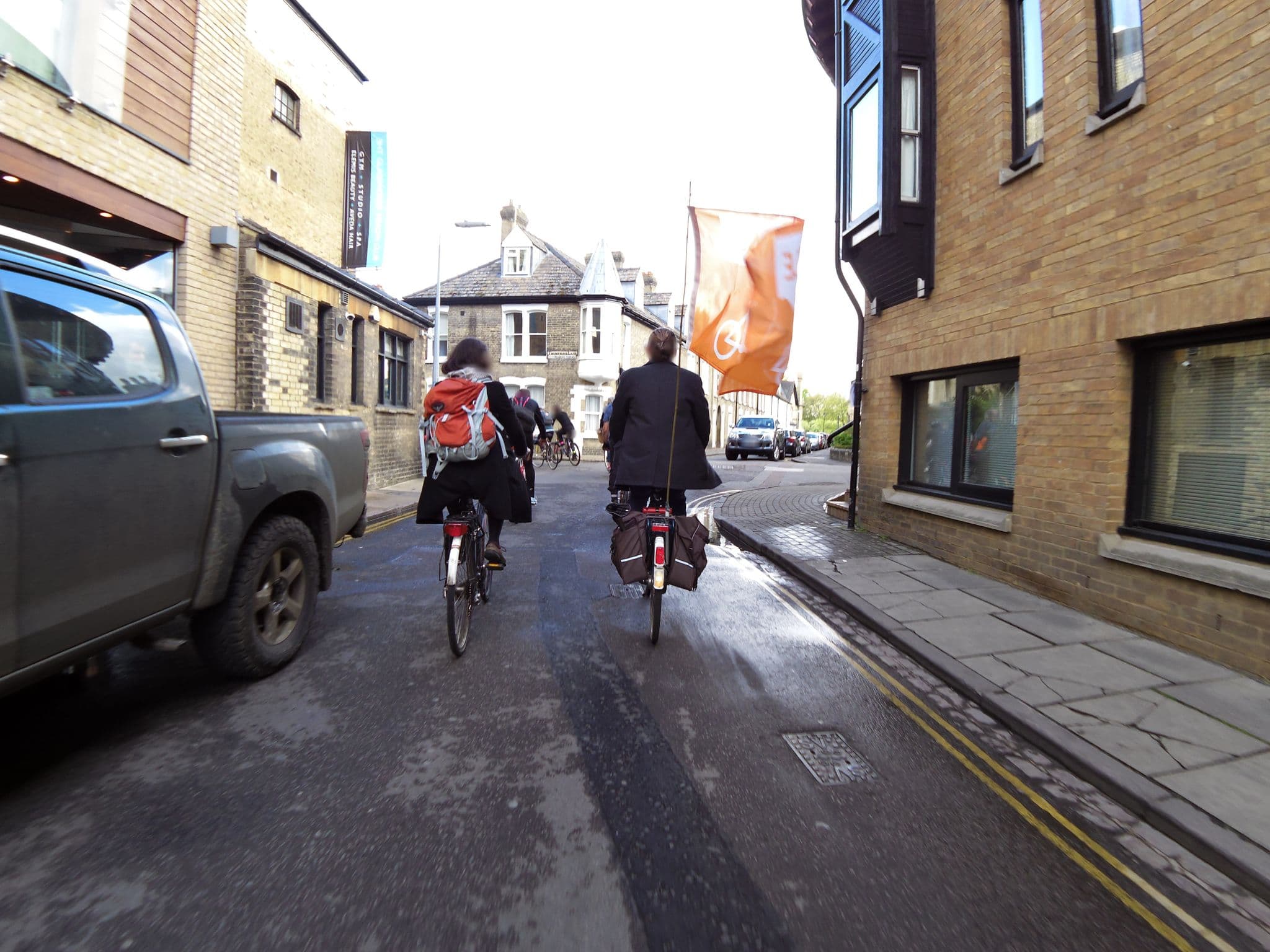 Street view near The Roof Terrace at the Varsity Hotel & Spa, Cambridge — © smsm1 (CC BY-SA · Mapillary)