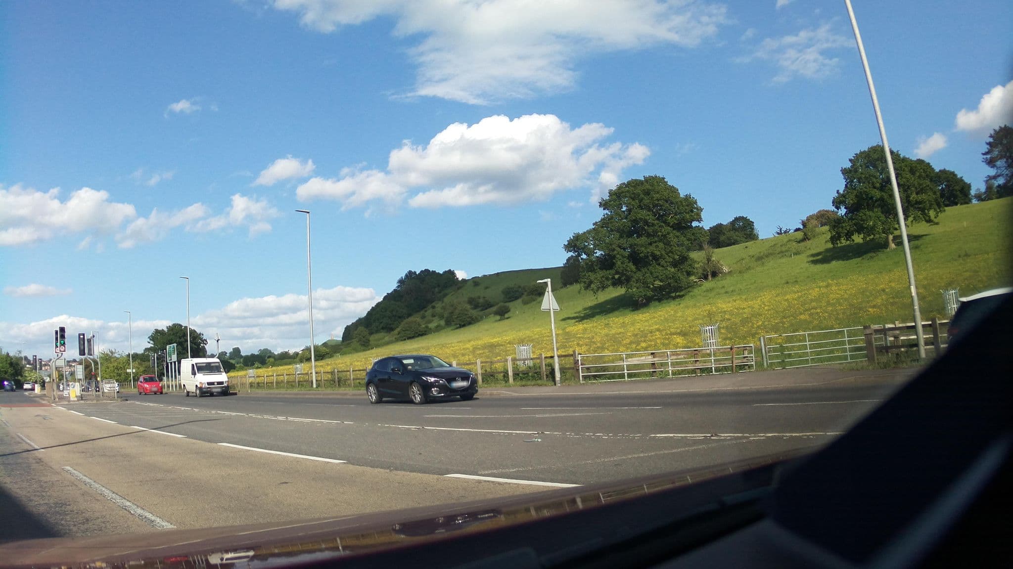 Street view near Premier Inn Glastonbury hotel, Glastonbury — © southglos (CC BY-SA · Mapillary)