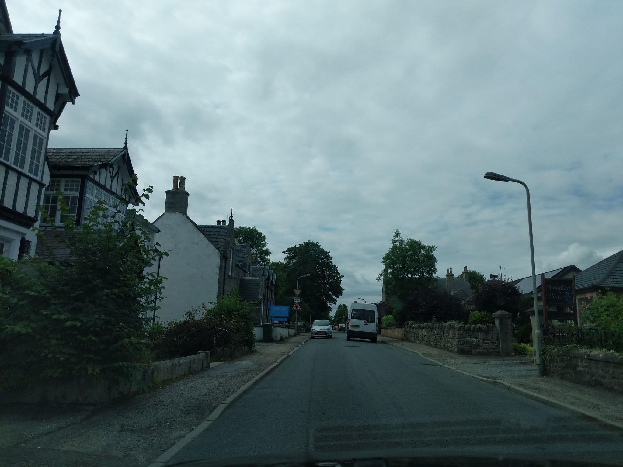 Street view near Dunallan House, Grantown on Spey — © ccbb7766 (CC BY-SA · Mapillary)