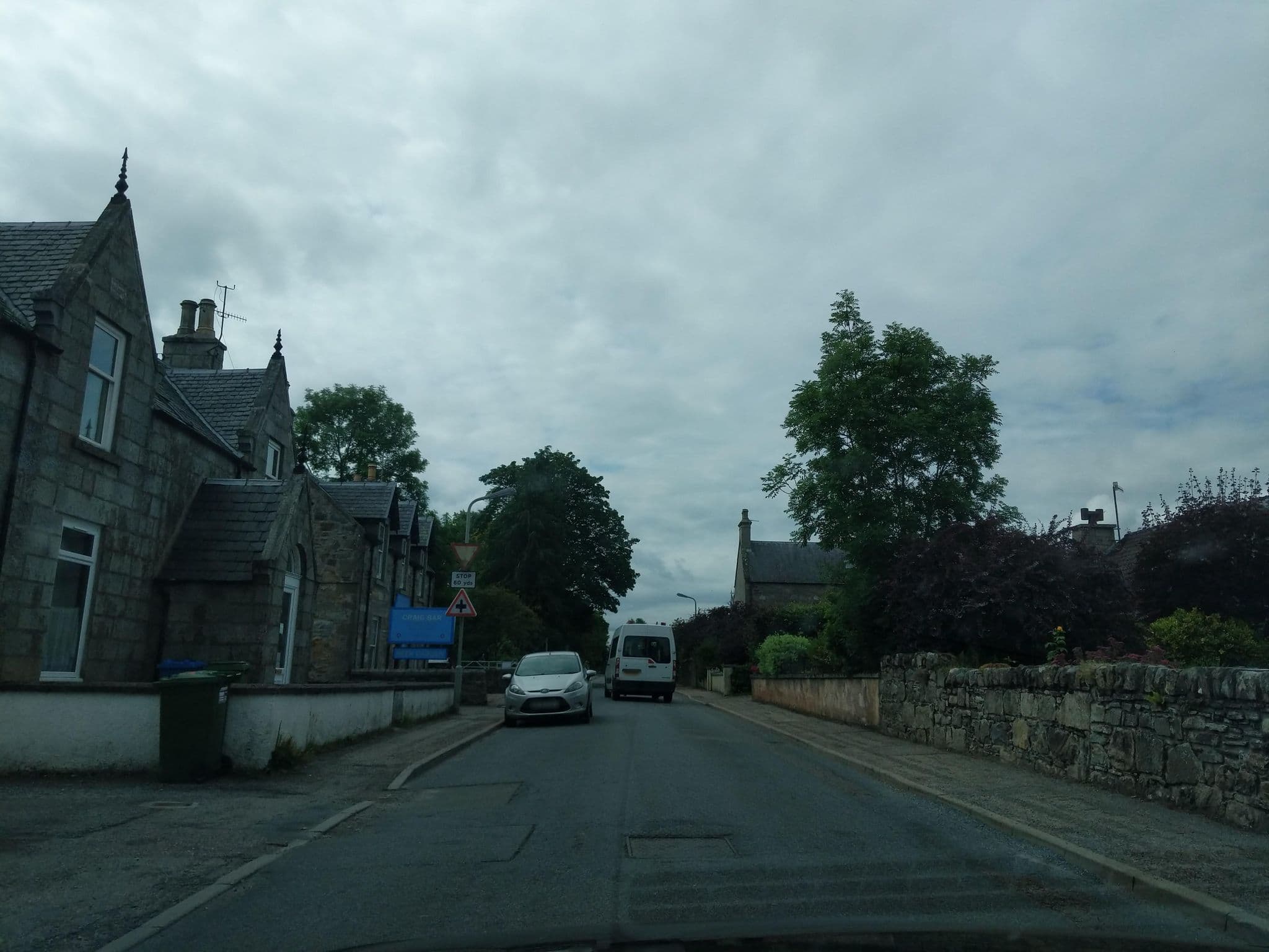 Street view near Seafield Lodge Hotel, Grantown on Spey — © ccbb7766 (CC BY-SA · Mapillary)